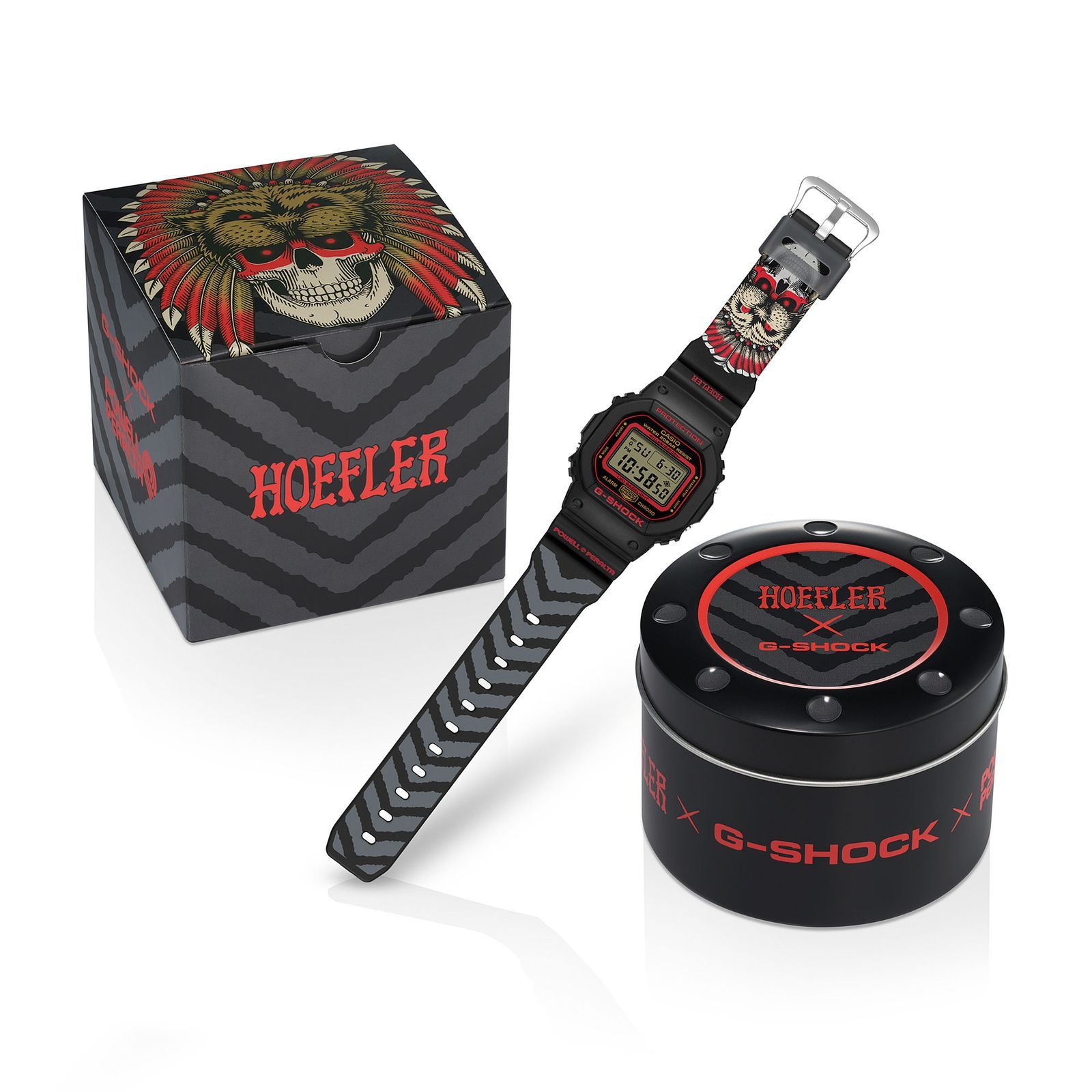 G-SHOCK×ケルビン・ホフラー×パウエル・ペラルタのトリプルコラボ