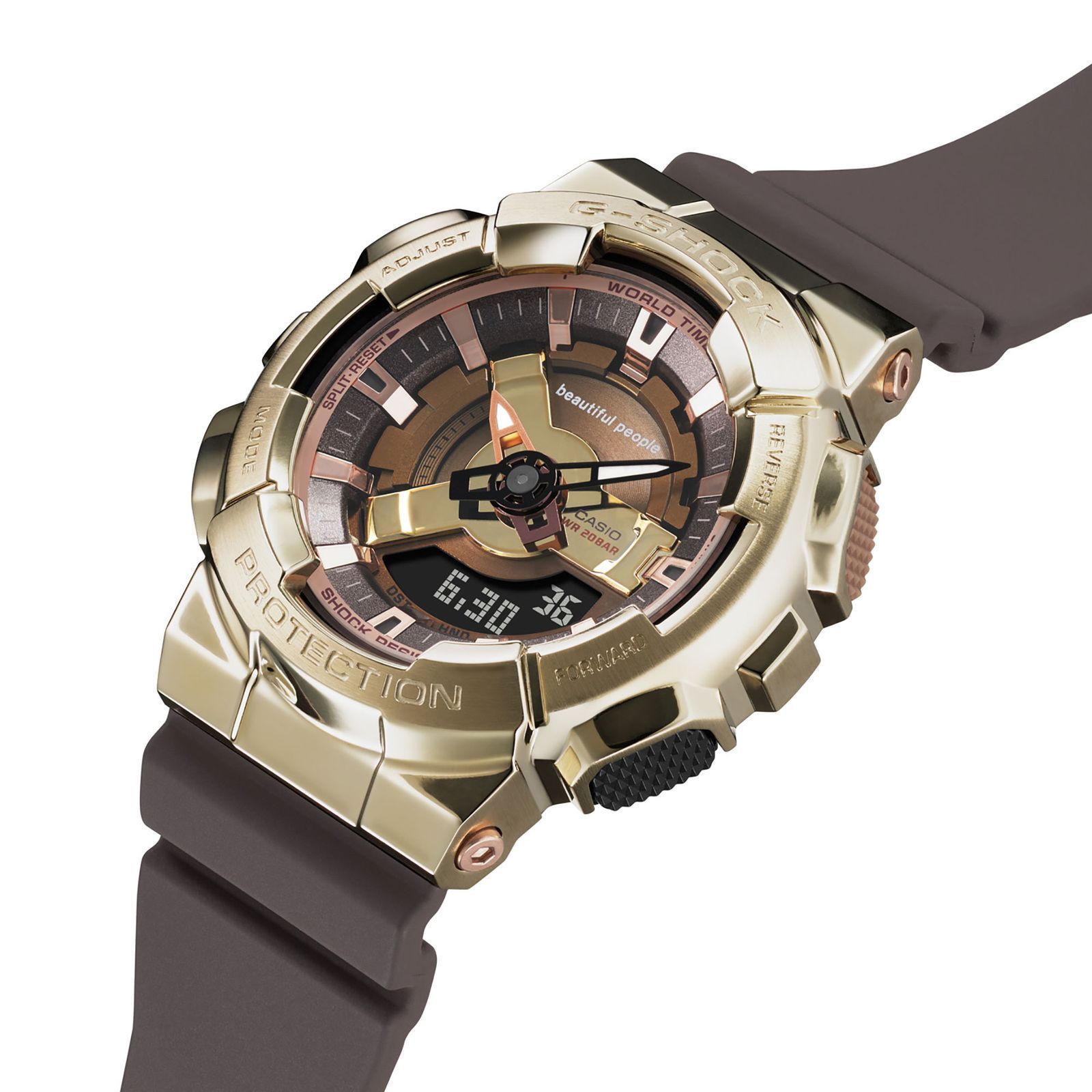G-SHOCKがビューティフルピープルとコラボ！ 肌馴染みのよいブラウン系