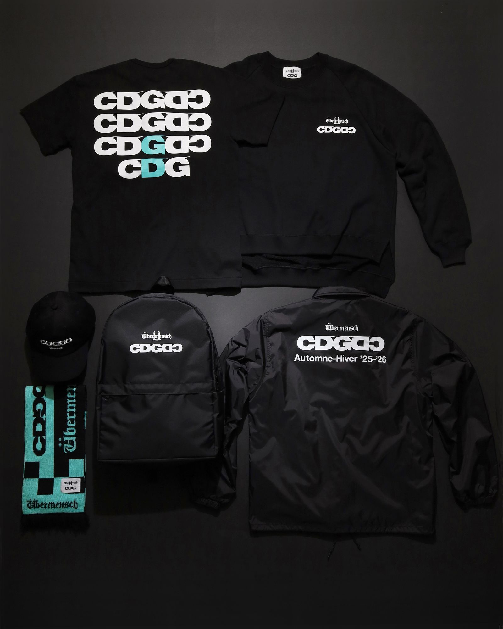 CDG × G-DRAGONのコラボレーションによるカプセルコレクションが誕生