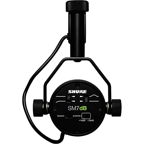 Shure SM7dB Dynamic Vocal Microphone With Active Preamp