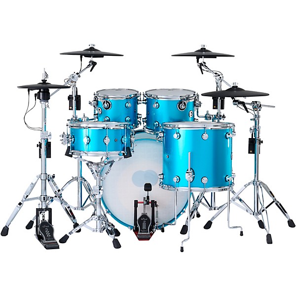 DWe 5-Piece Complete Kit Bundle with Roland Cymbals and DW