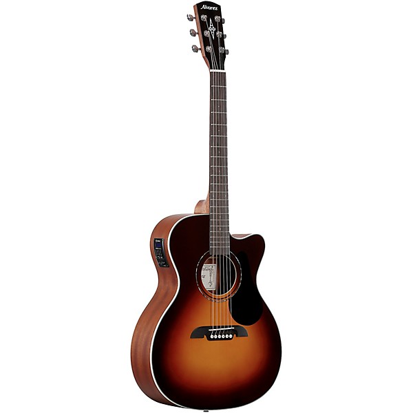 Alvarez RF26CE OM/Folk Acoustic-Electric Guitar Sunburst | Guitar