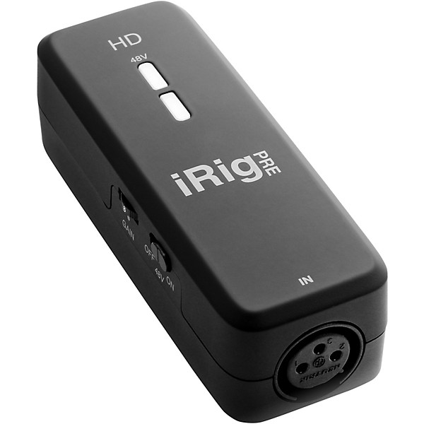 IK Multimedia iRig Pre HD Microphone Interface | Guitar Center
