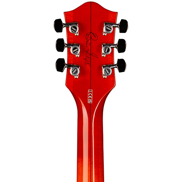 Platinum Gretsch Guitars G6120TFM-BSNV Brian Setzer Signature