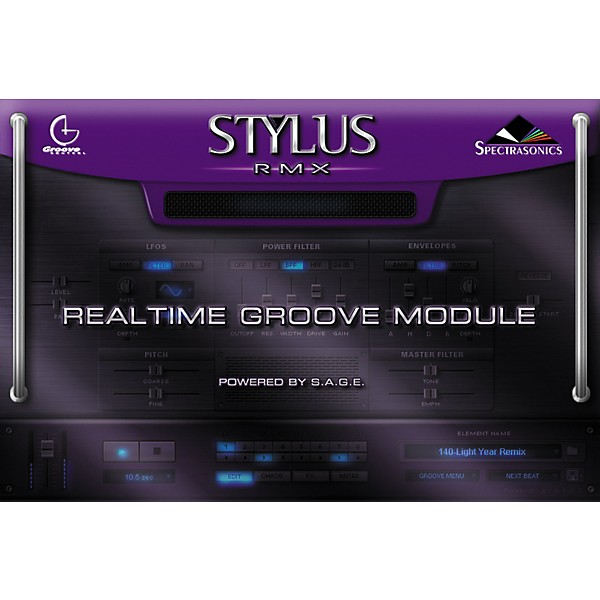 Spectrasonics Stylus RMX Xpanded Realtime Groove Module Virtual