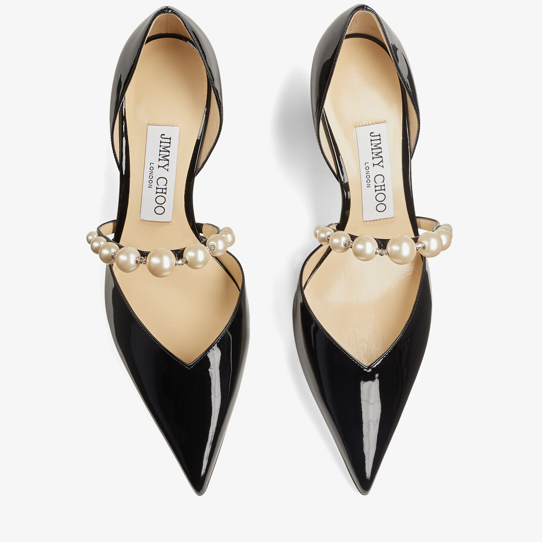 JIMMY CHOO 黒 スエード ポインテッドトゥパンプス JIMMY CHOO Black
