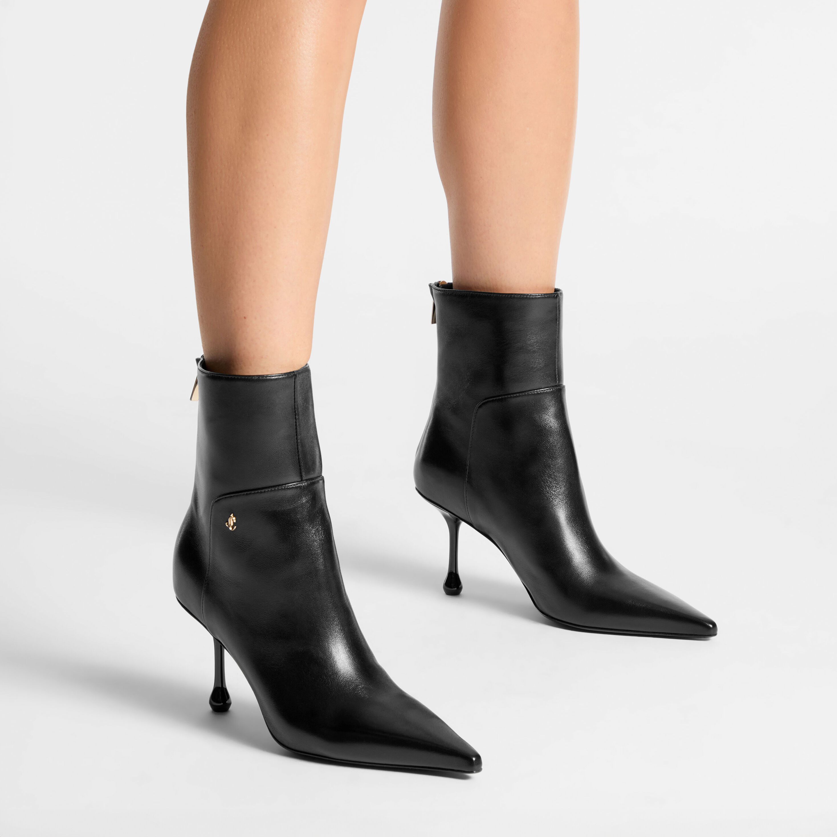 サイカス Ankle Boot 80 | ブラック ナッパレザー・ブーツ | ジミー チュウ