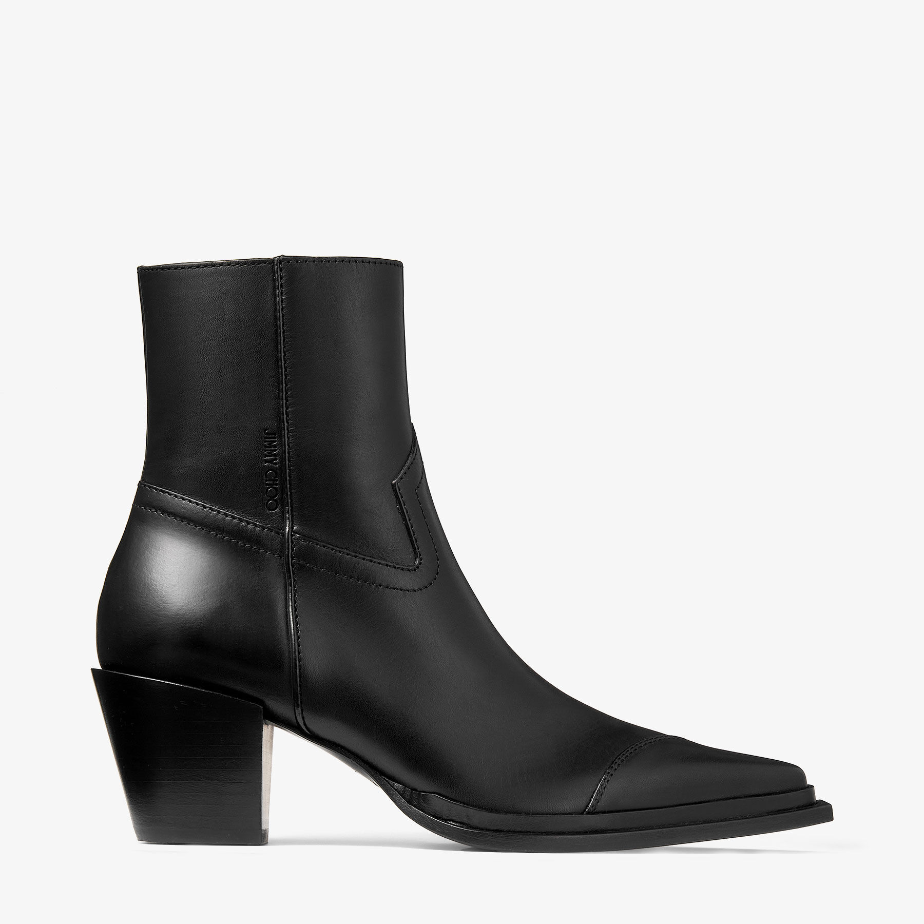 Cece AB 60 | Black Soft Vachetta Boot | JIMMY CHOO