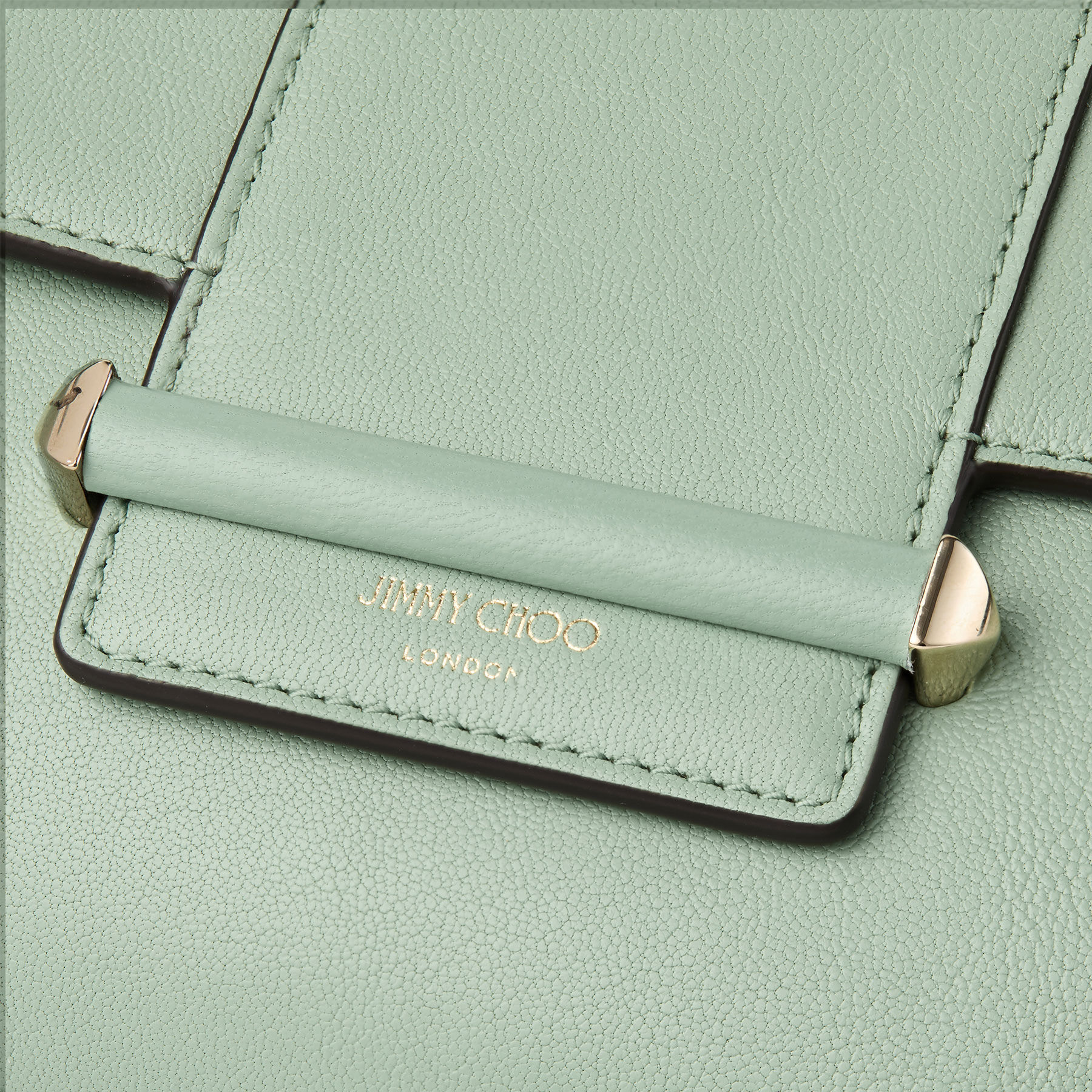 Bar Wallet With Chain | Verde Biker Leather Wallet with Chain
