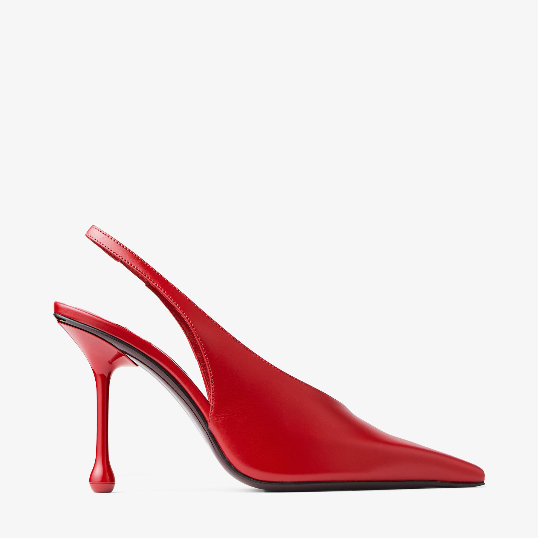 Isa 95 | Ruby Red Leather Pumps | JIMMY CHOO