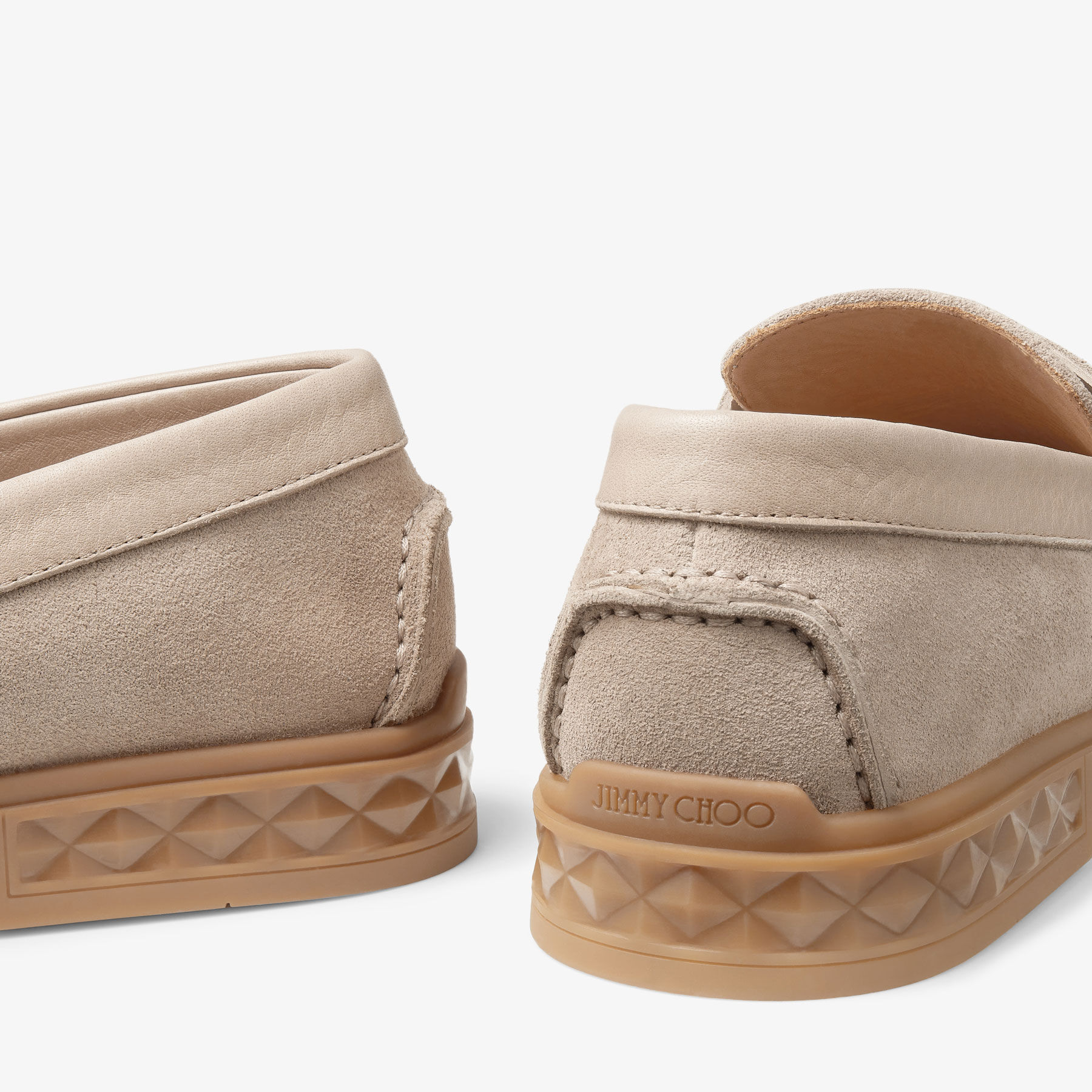 JOSH DRIVER | Stone Reverse Suede Driver Shoes | Autumn Collection