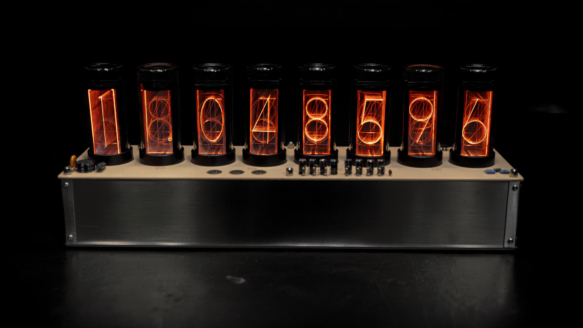 世界線のズレも見えるかも？ ニキシー管をLEDでリアルに再現した