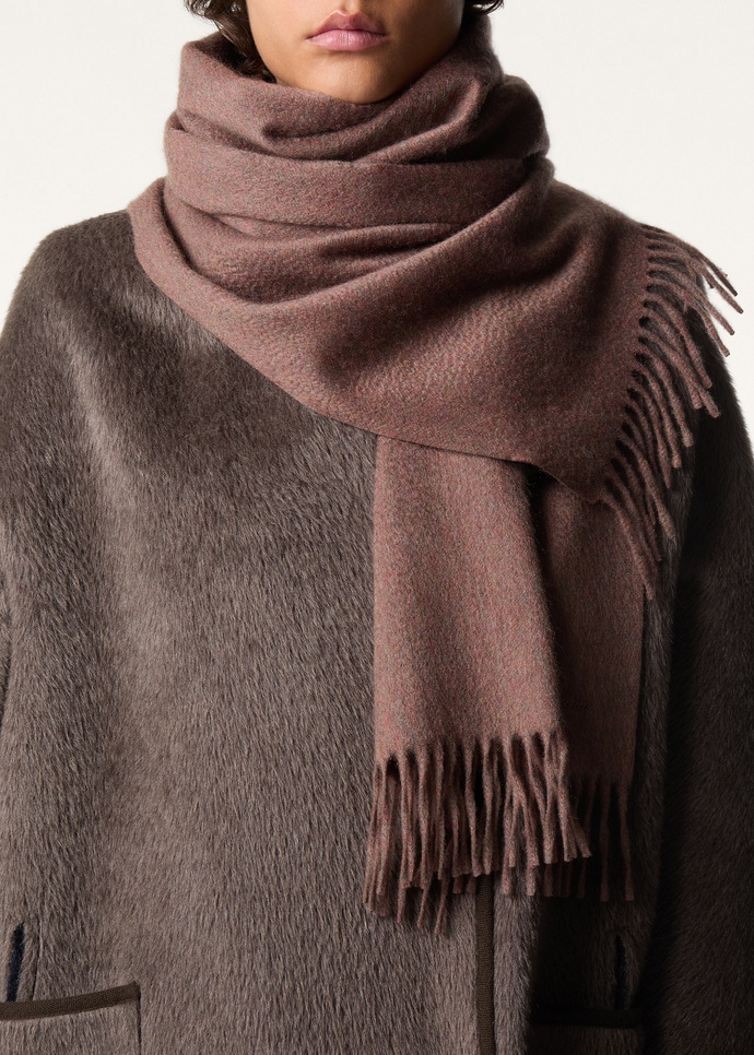 Grande Unita Scarf Cashmere Chia Seeds Melange | Scarves Loro Piana AT