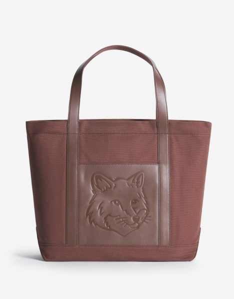 FOX HEAD LARGE TOTE | Maison Kitsuné
