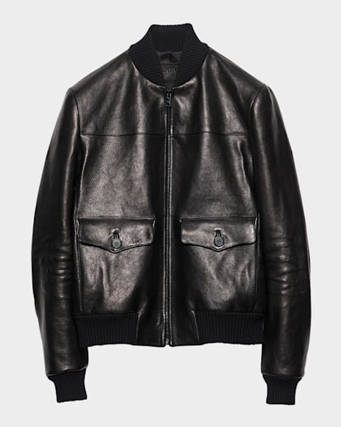 Prada Re-Nylon Bomber Jacket | Neiman Marcus