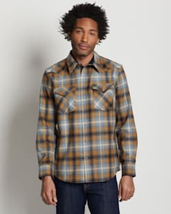Shop Men's Plaid Snap-Front Western Canyon Shirt