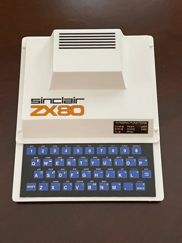 Sinclair ZX80 Replica Case by Spinnetti | Download free STL model