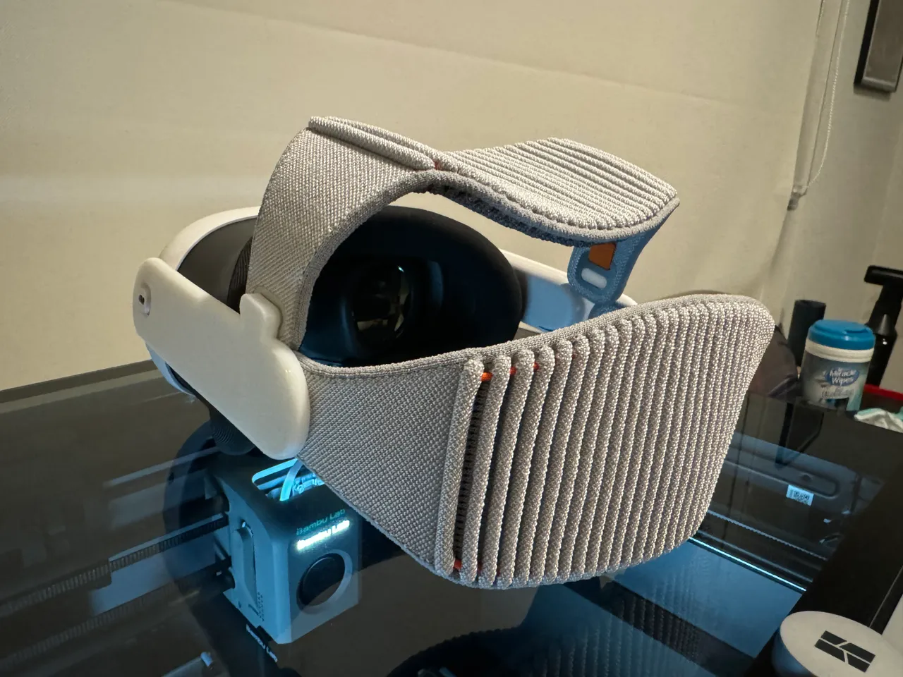 Apple Vision Pro Dual Solo Knit Band Adapters for Meta Quest 3 (v4