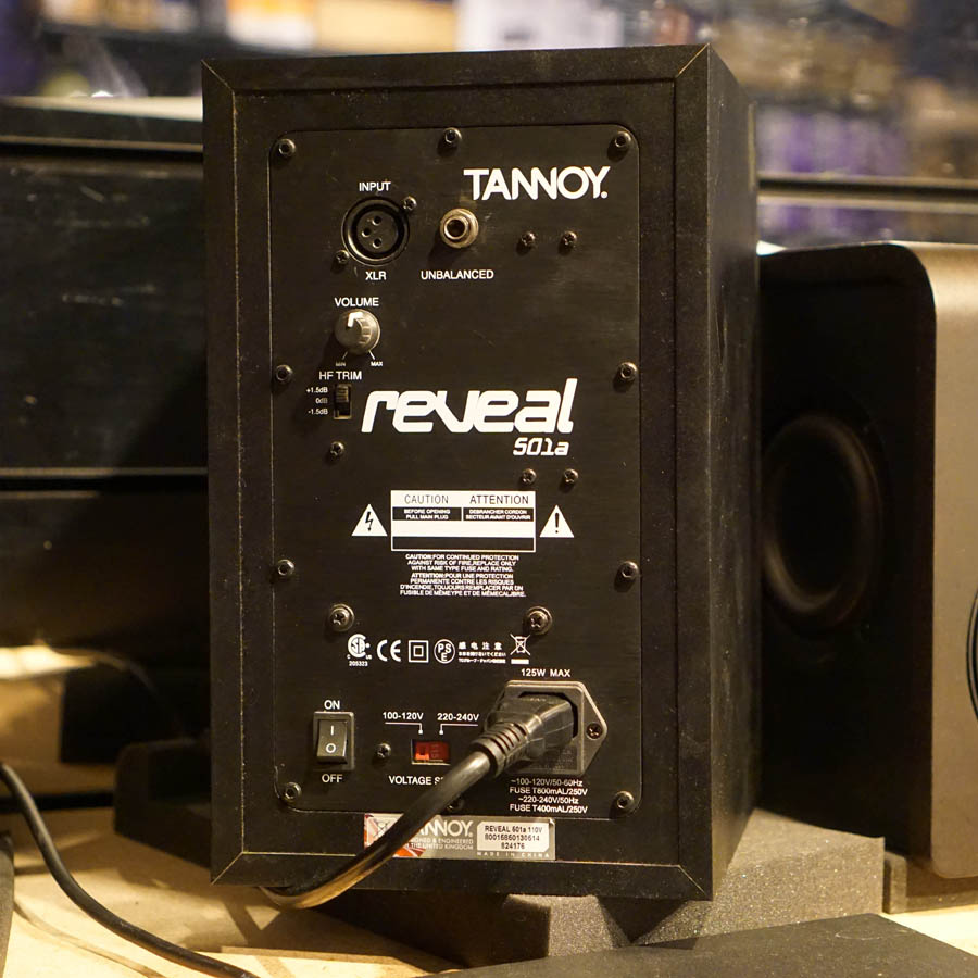 Tannoy Reveal 501A Powered Monitor Pair - Used