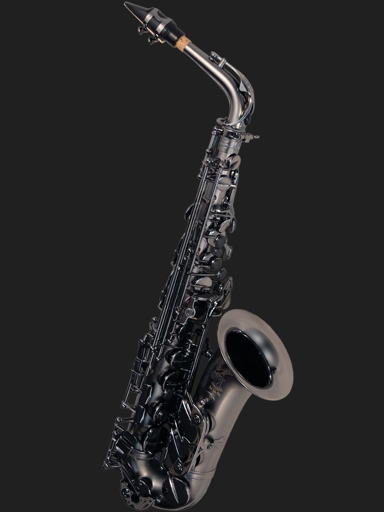 Cannonball A5 B-Ice-B Big Bell® Stone Series® Alto Saxophone - The
