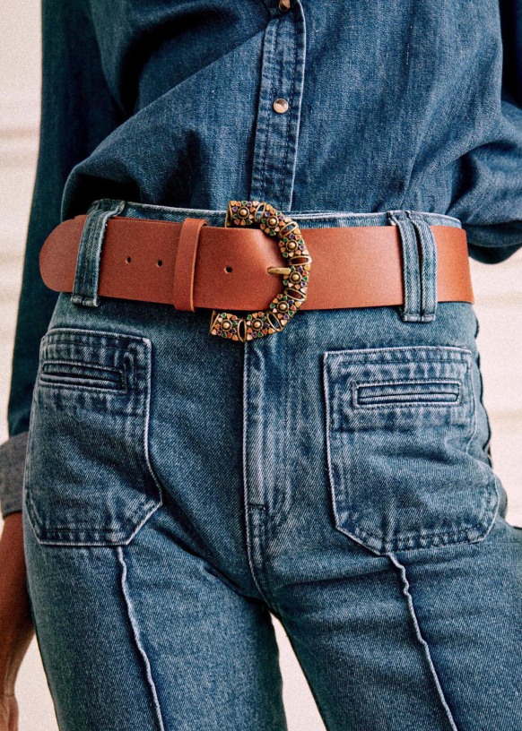 Gabriella Belt - Natural heritage - Vegetable-tanned smooth