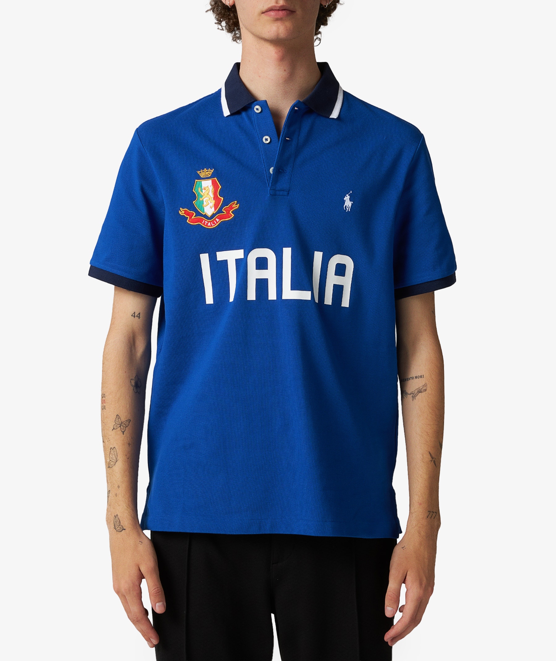 Polo Ralph Lauren Italy Polo Shirt in Blue | SVD USA