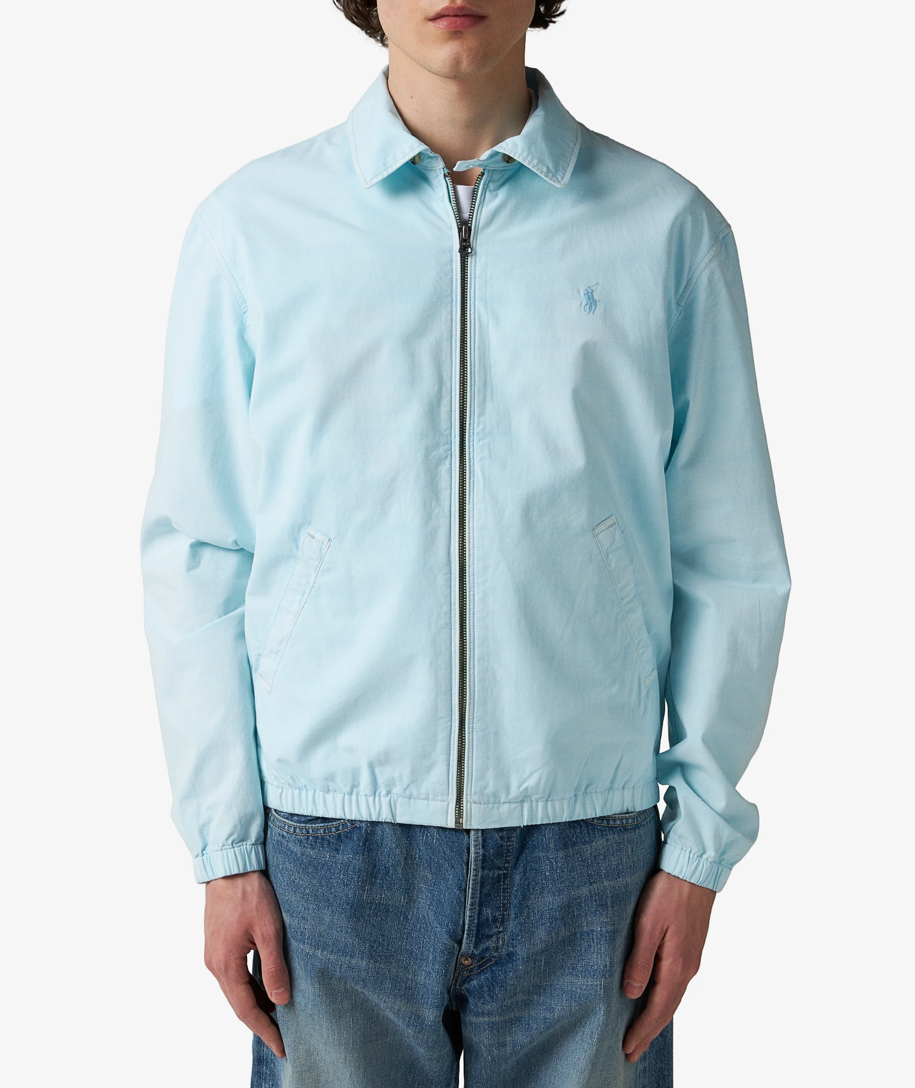 Polo Ralph Lauren The Bayport Mineral-Dyed Poplin Jacket in Pastel