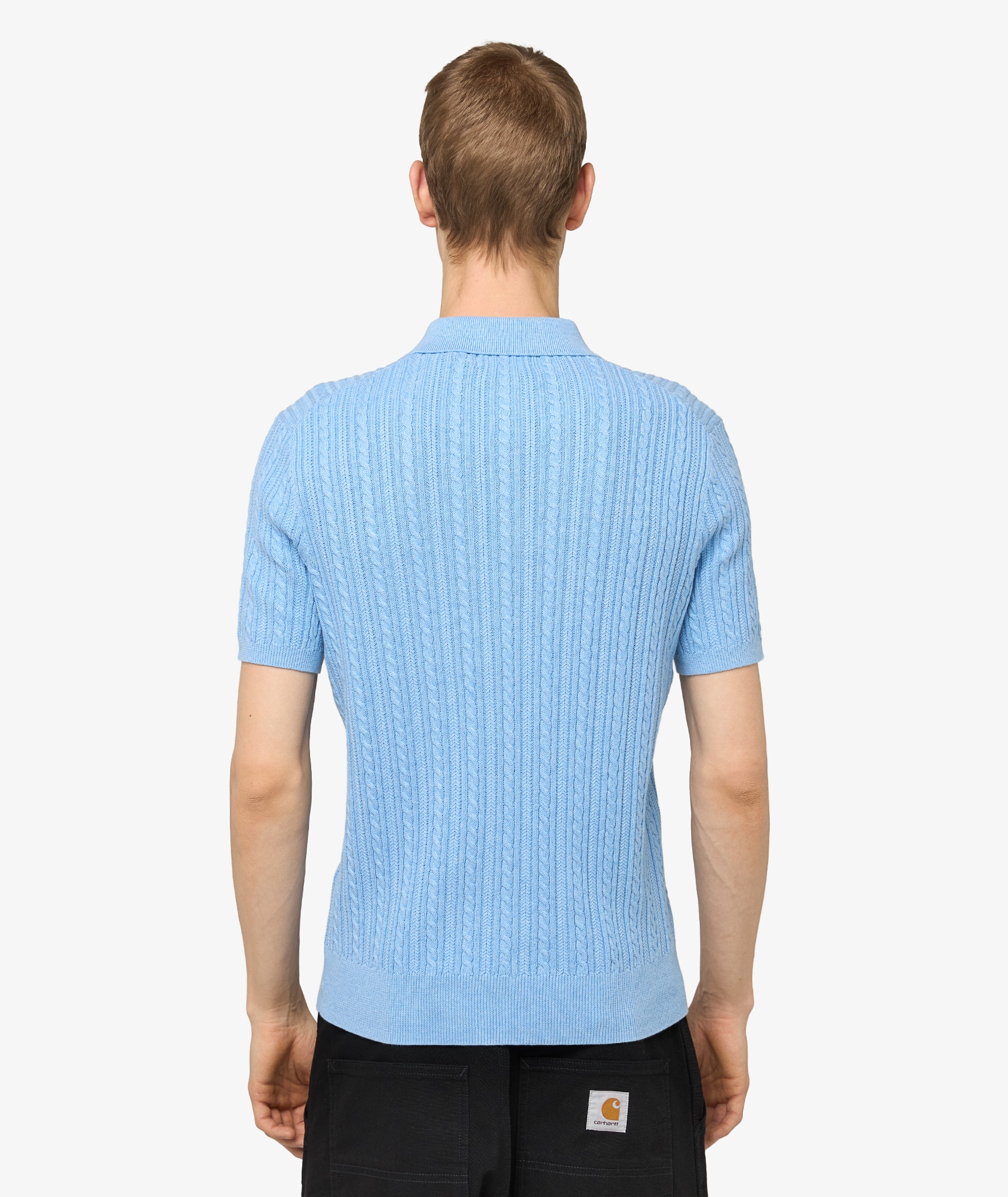 Polo Ralph Lauren Cable-Knit Cotton Polo Jumper | 710B13893004