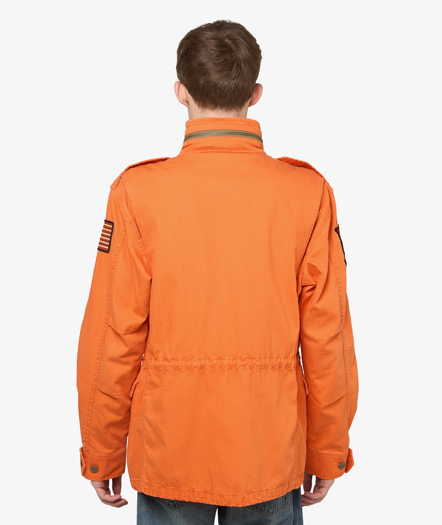 Polo Ralph Lauren The Iconic Field Jacket | Orange | SVD USA