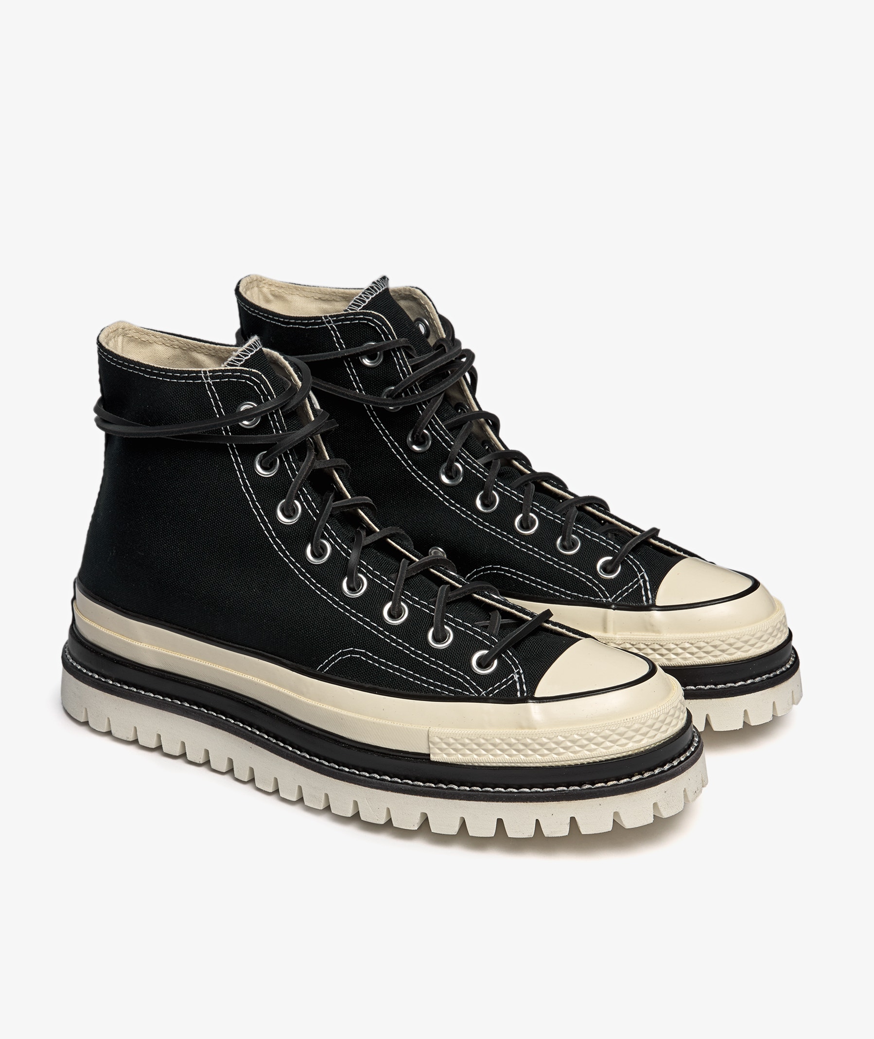 Black Converse Chuck 70 HI LTD Lugged Platform | SVD