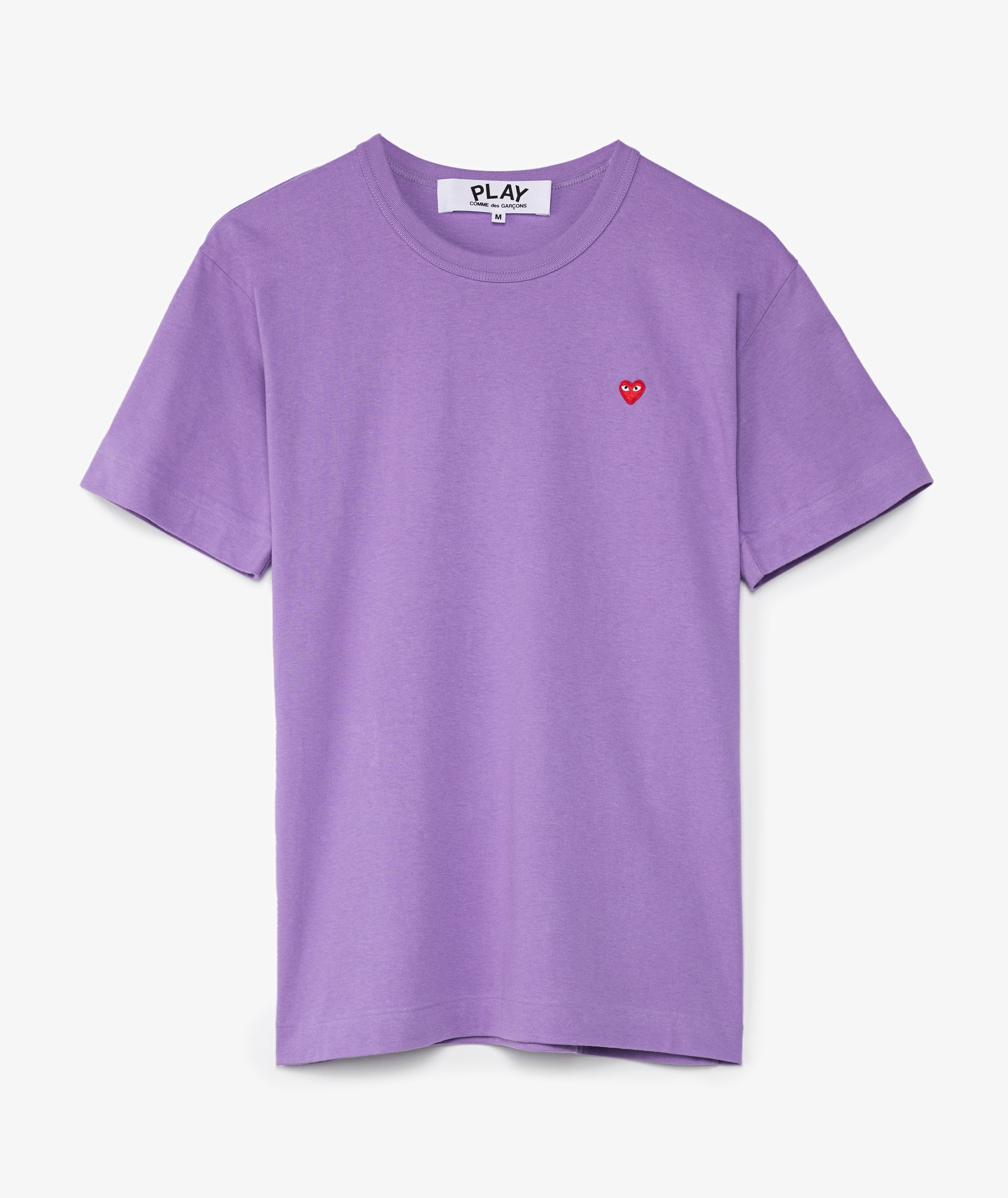 Comme des Garçons Play Red Heart T-Shirt in Purple | SVD USA