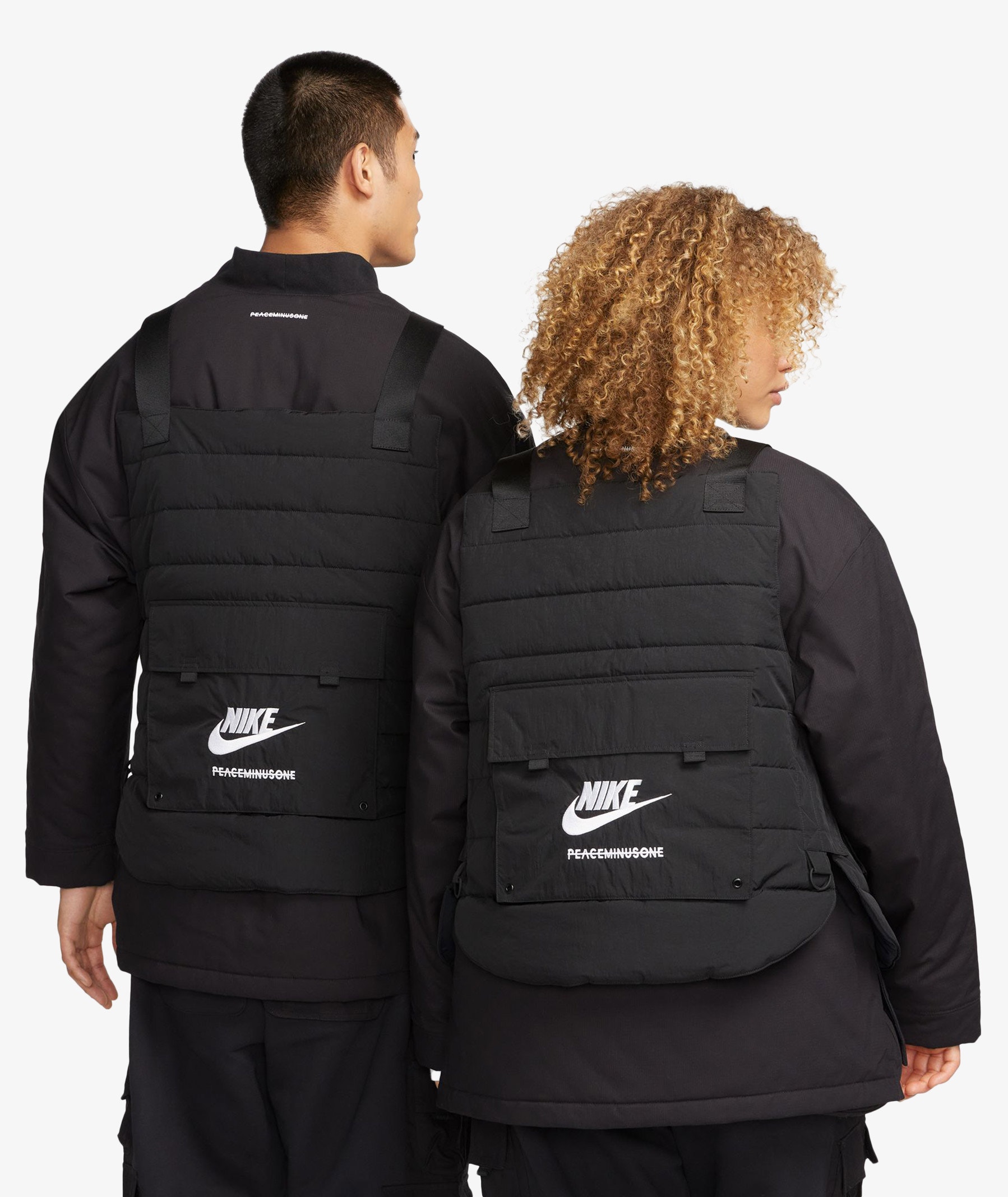 Nike 2+1 Jacket x PEACEMINUSONE G-Dragon in black | SVD USA