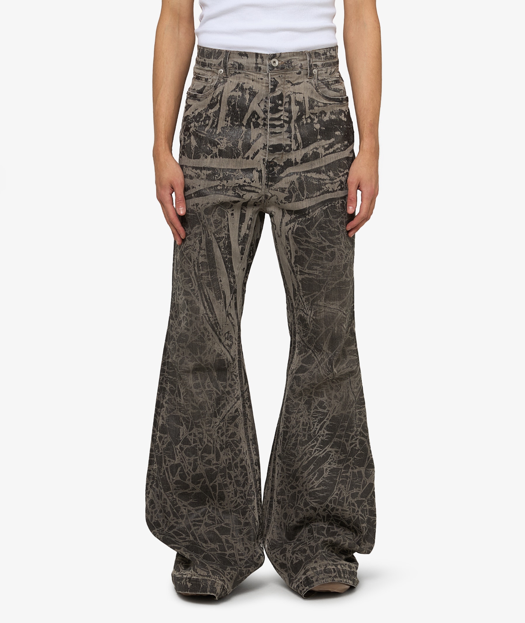 Rick Owens DRKSHDW Bolan Bootcut Denim Pants | Black | SVD USA