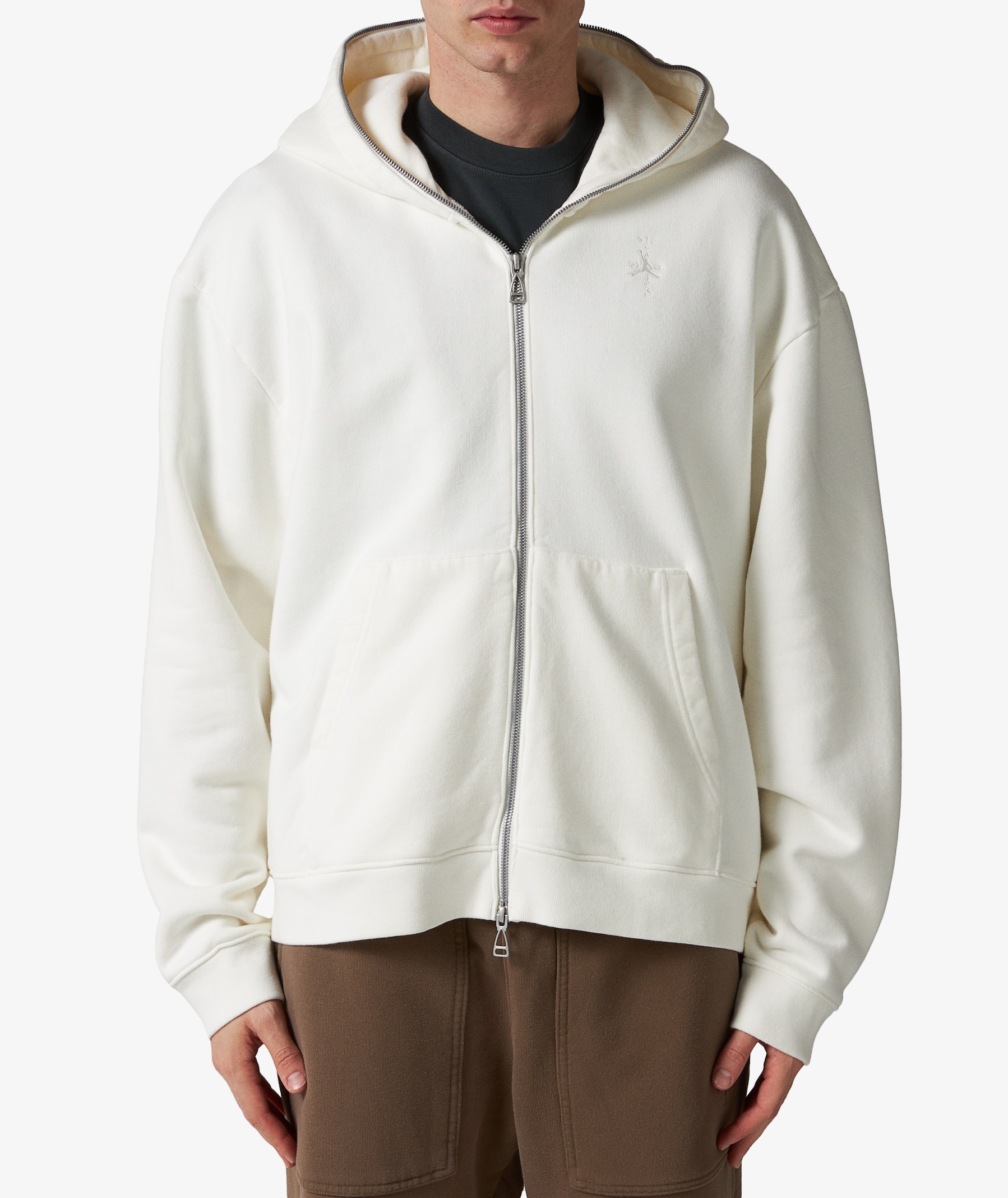 Jordan Full-Zip Hoodie x Travis Scott in Off White | SVD USA