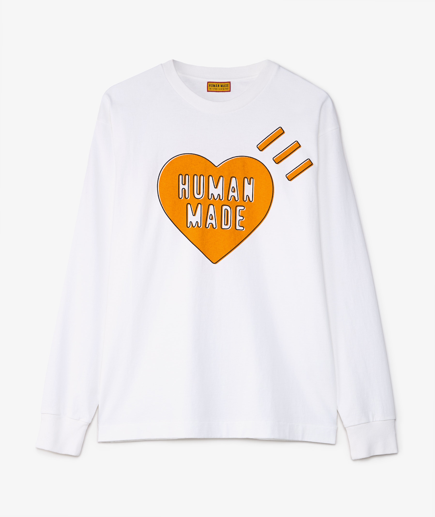 HUMAN MADE 5 Graphic Long Sleeve T-Shirt | HM30CS044-WHITE | SVD USA