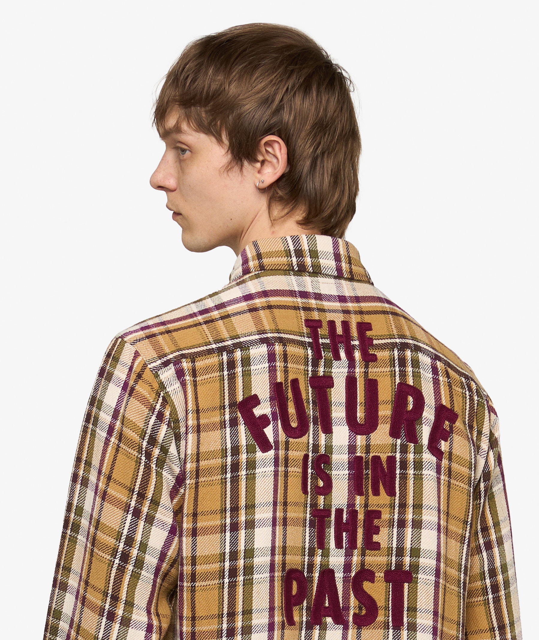 HUMAN MADE Check Shirt | Beige | SVD USA