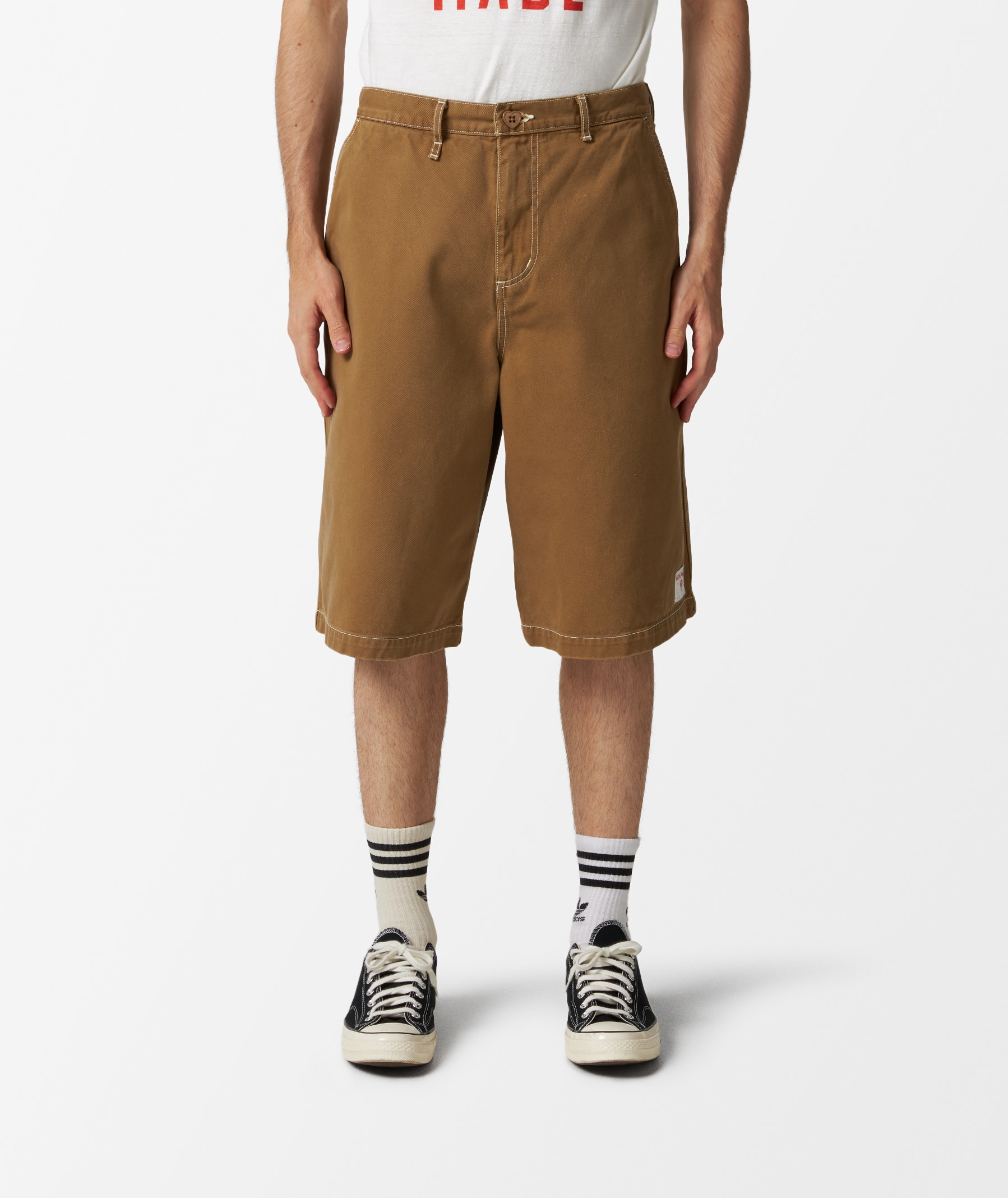 HUMAN MADE Baggy Shorts in Brown | SVD USA
