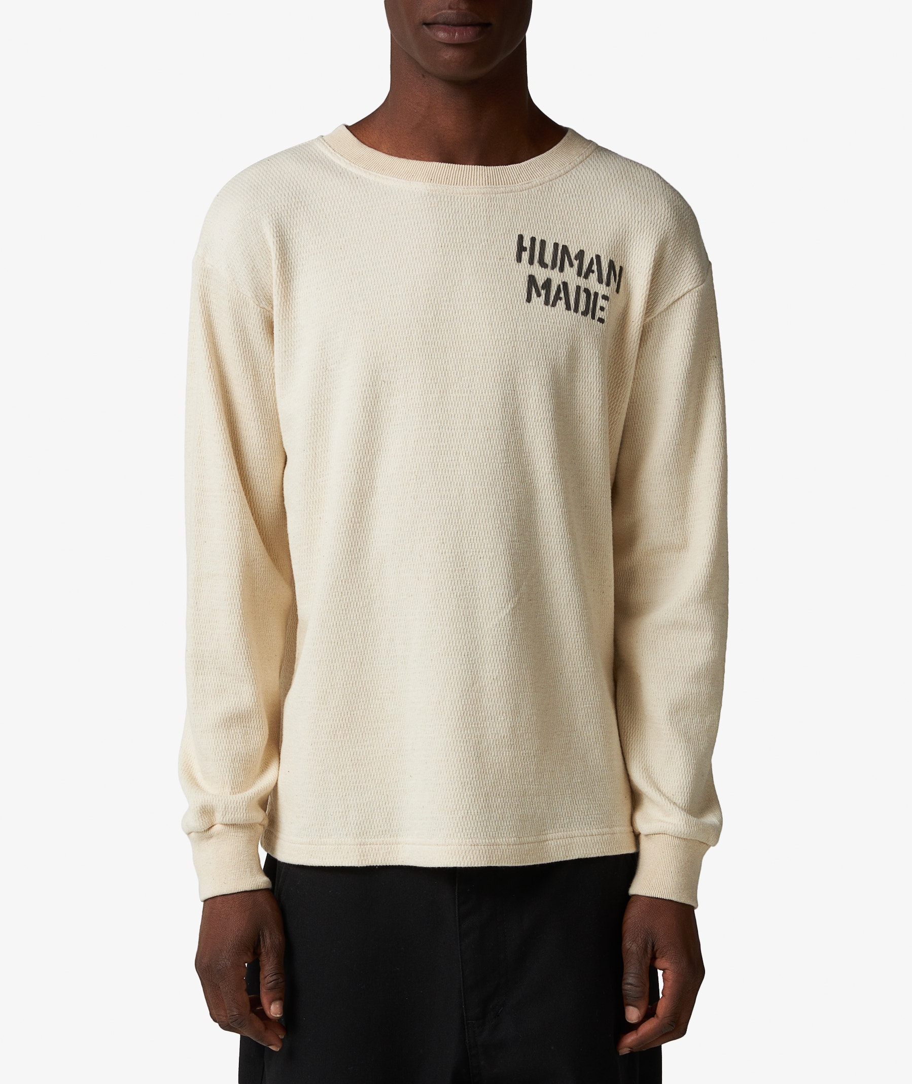HUMAN MADE Thermal Long Sleeve T-Shirt | Male | SVD UK