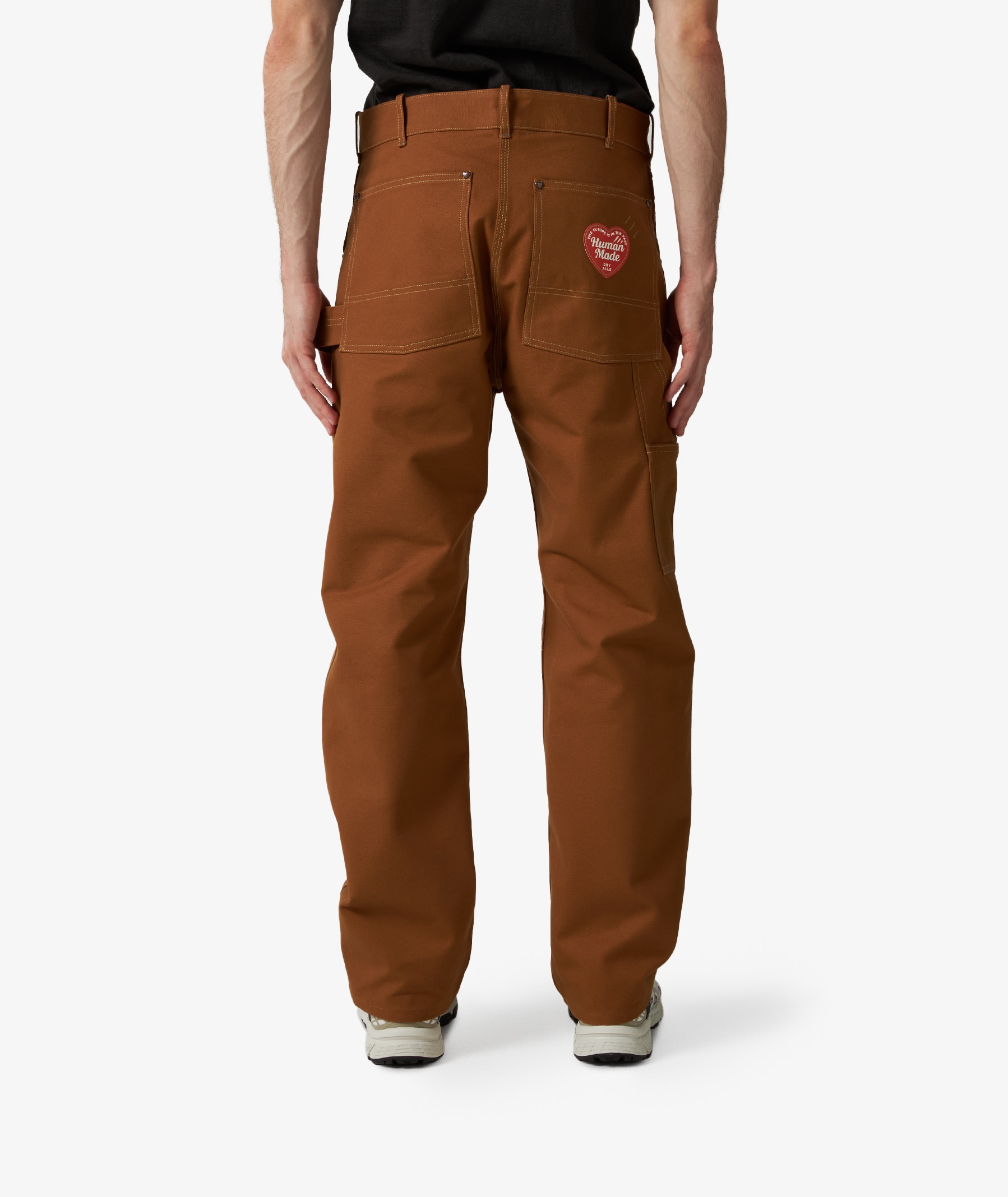 HUMAN MADE Duck Work Pants in Brown | SVD USA
