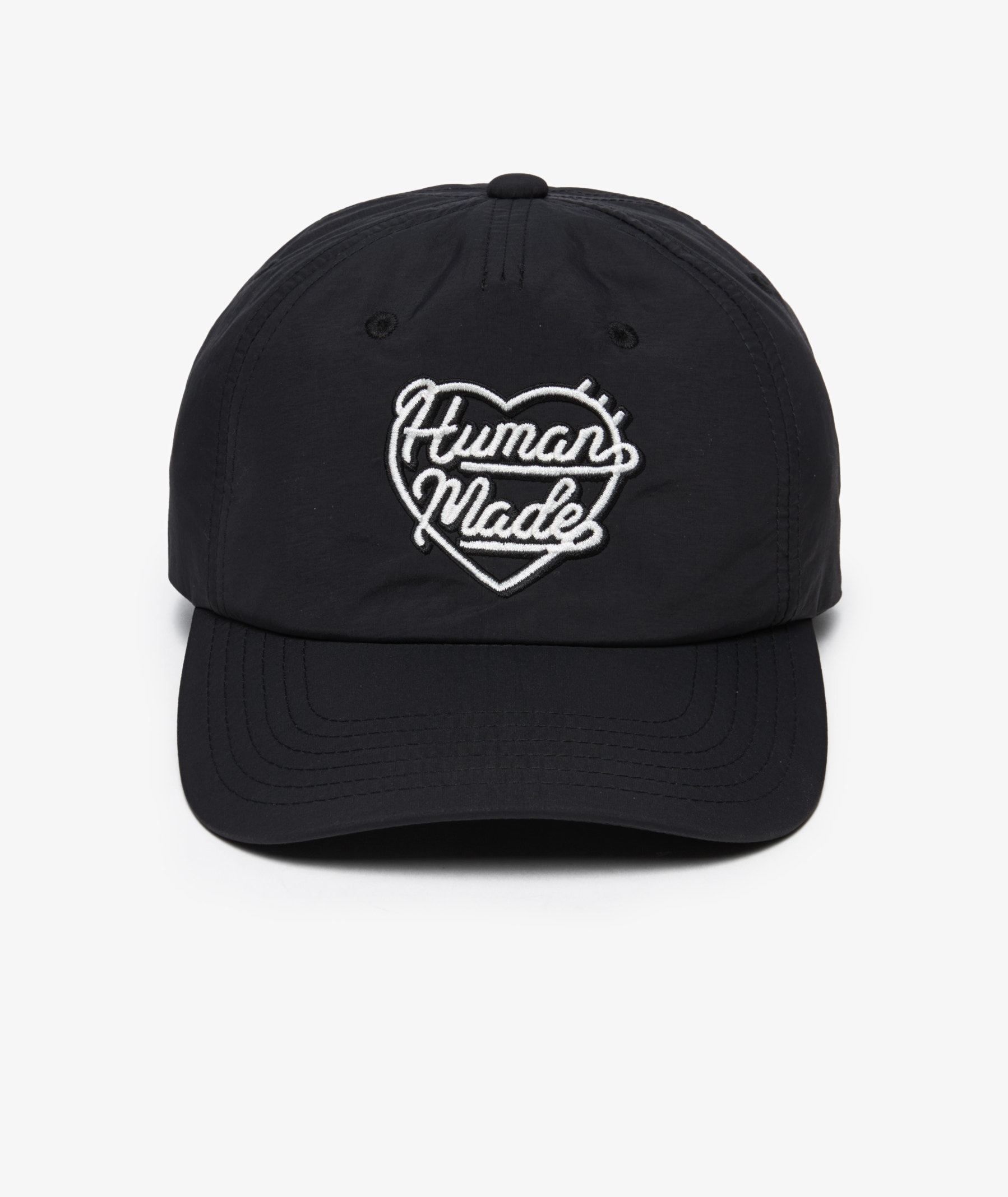 HUMAN MADE 6 Panel Nylon Cap | HM29GD047-BLACK | SVD USA