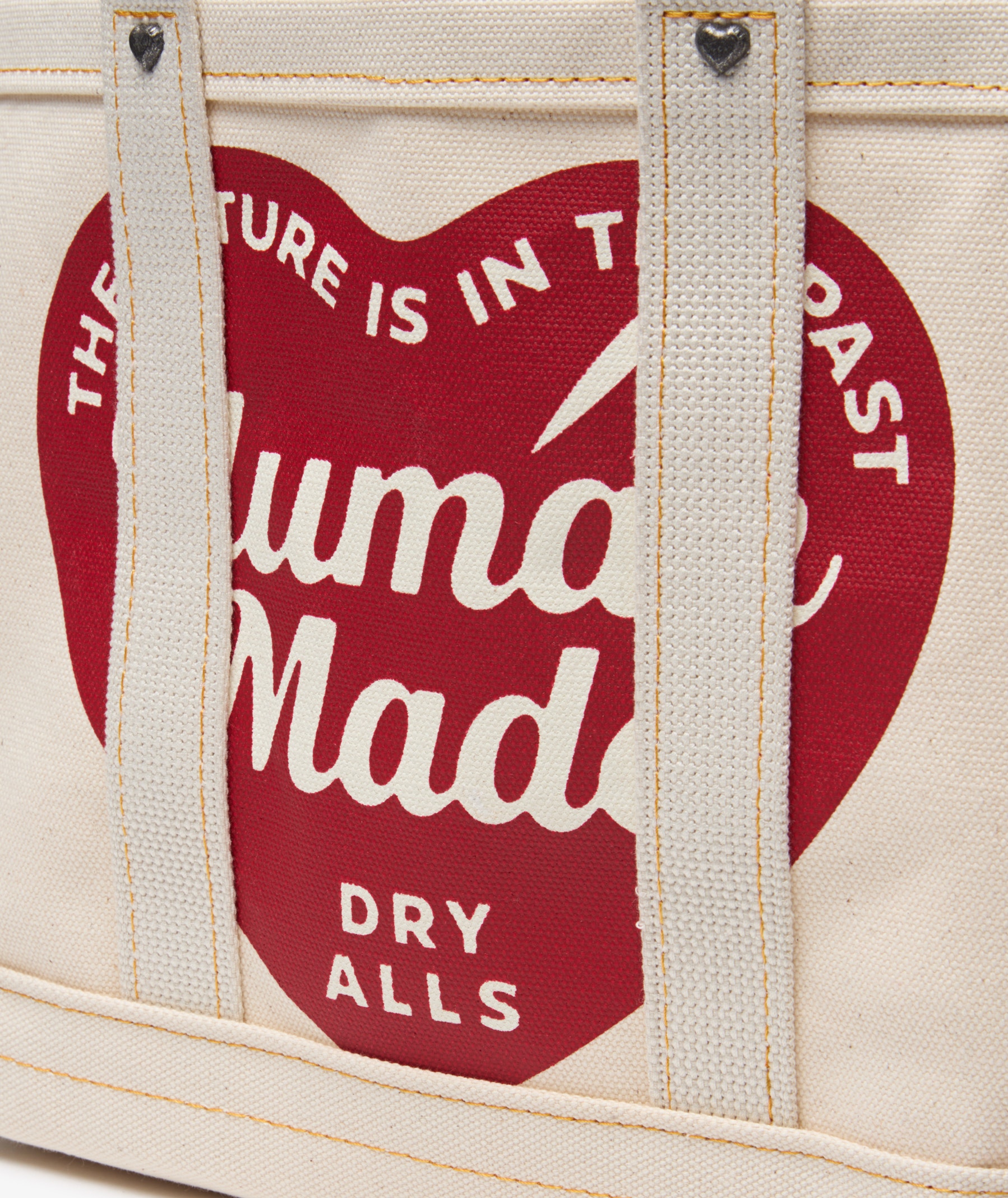 HUMAN MADE Small Canvas Tote Bag | Off White | SVD USA
