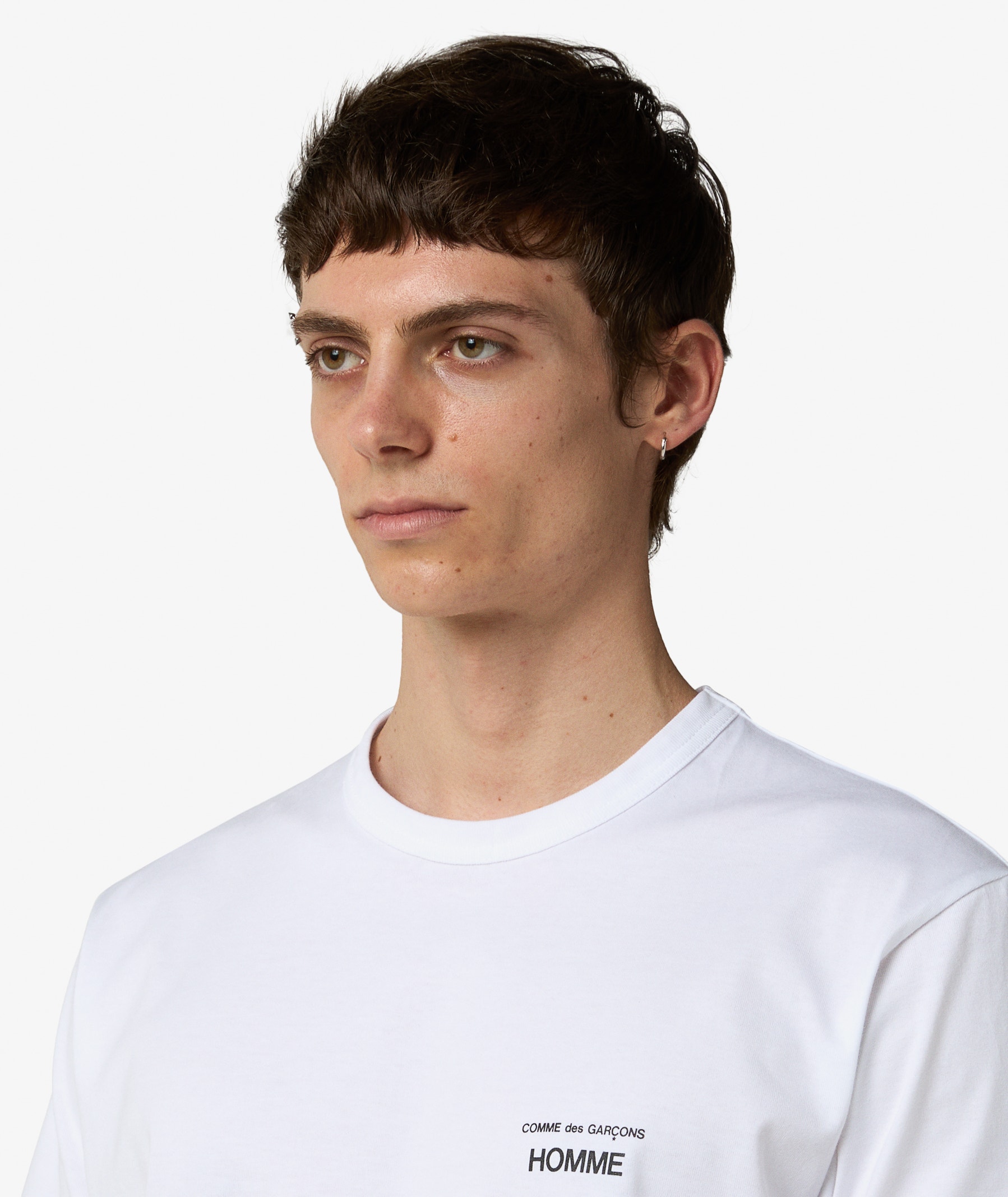 Comme des Garçons Homme Garment Print T-Shirt in White | SVD USA