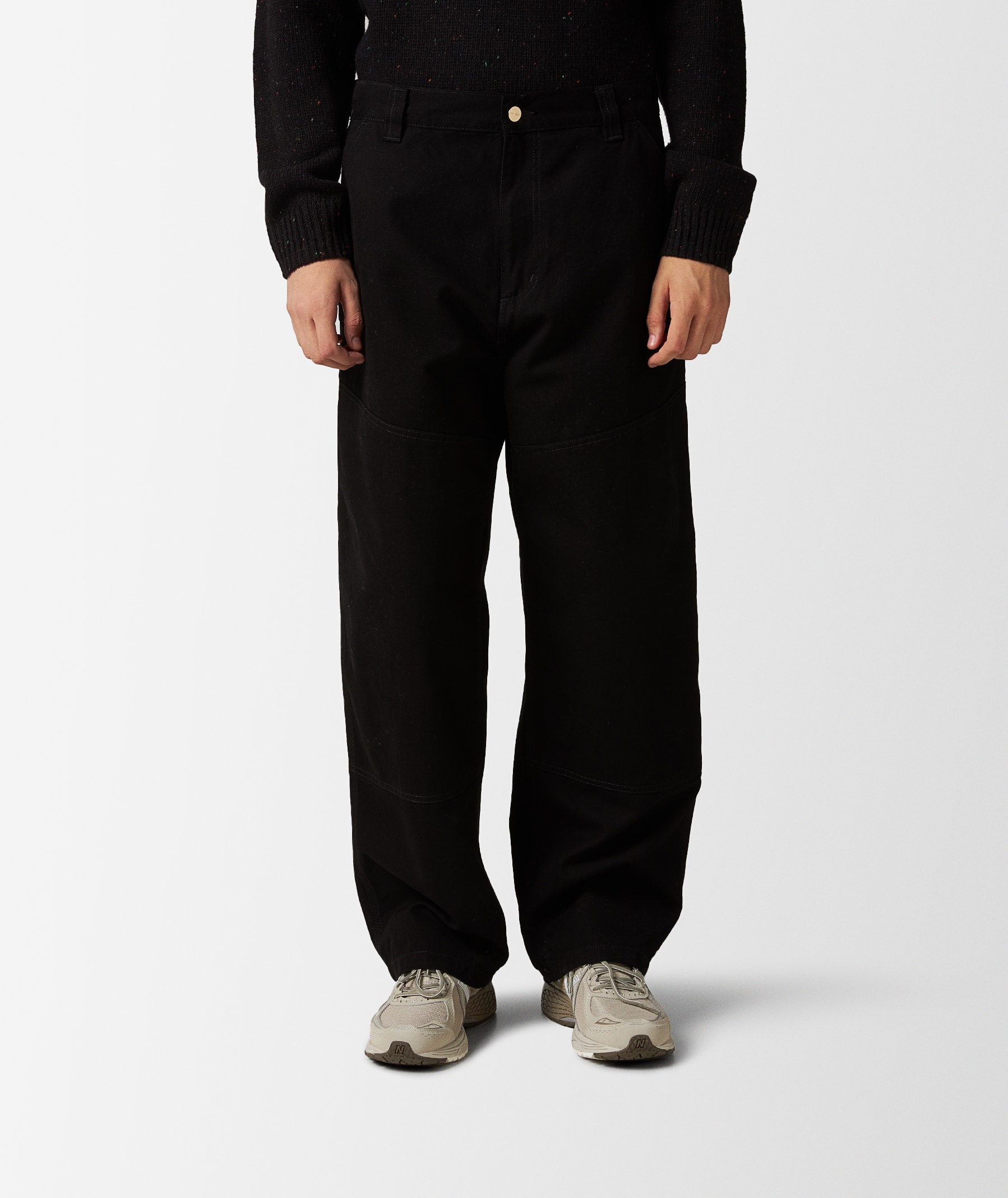 Black Carhartt WIP Wide Panel Pants | SVD