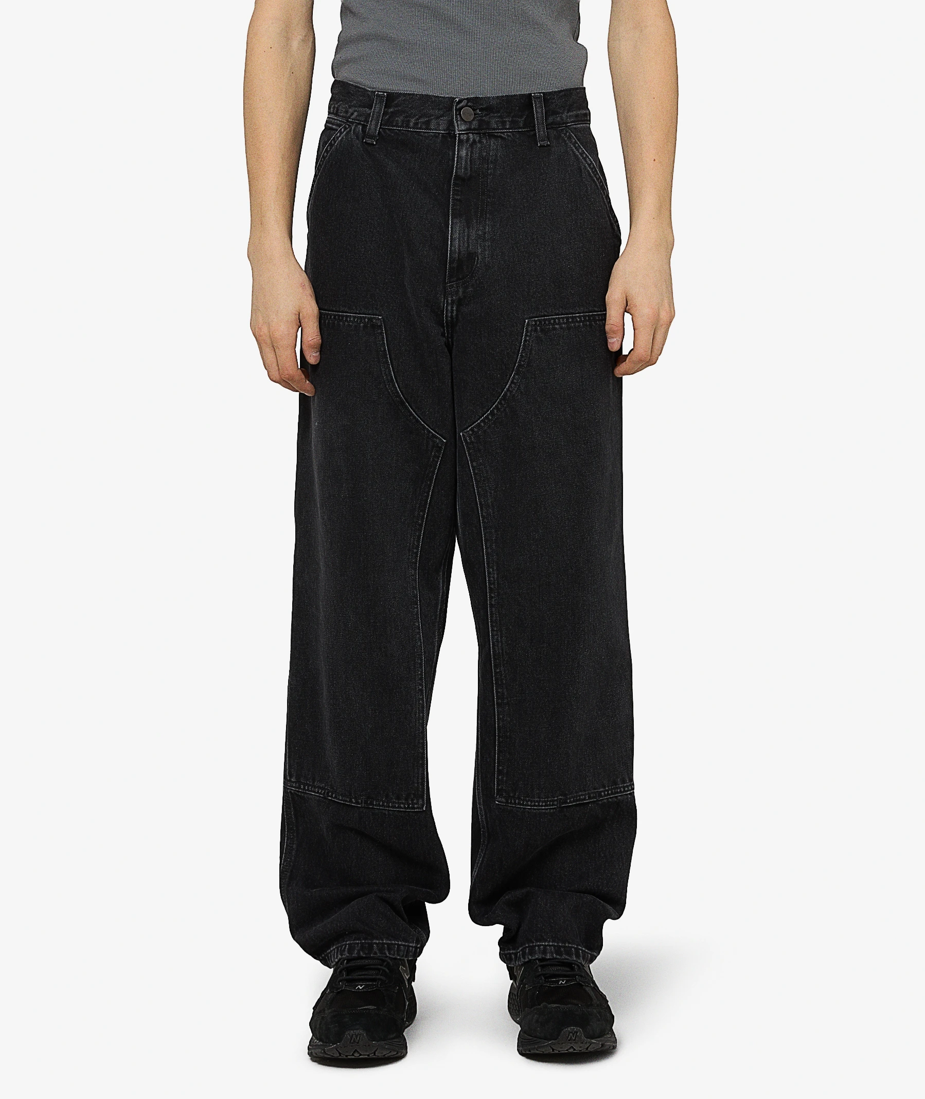 Carhartt WIP Double Knee Pants | Black | SVD USA