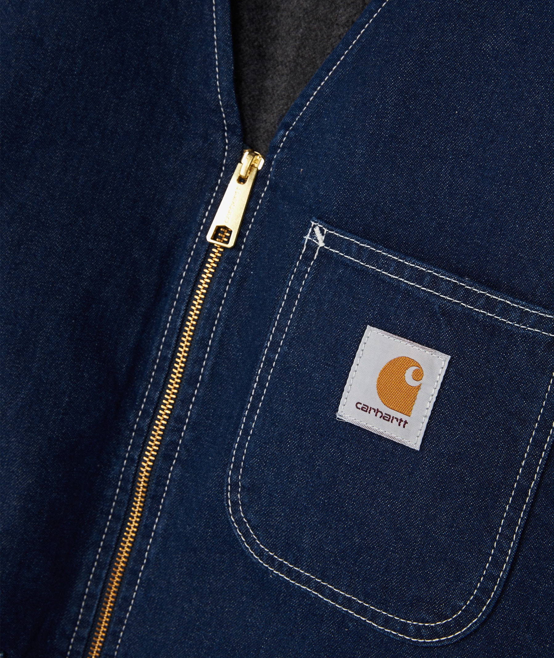 Blue Carhartt WIP Chore Vest | SVD