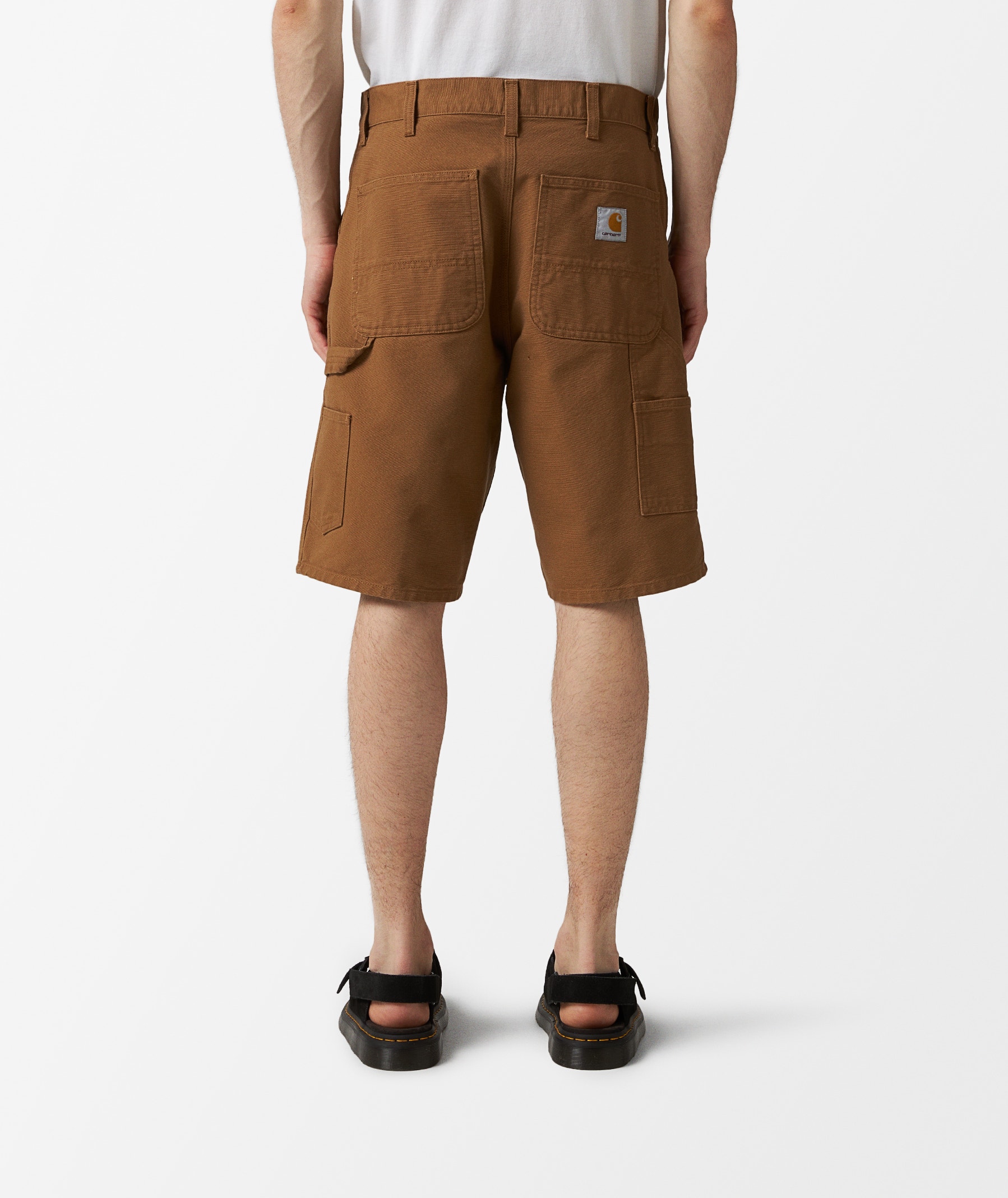 Carhartt WIP Single Knee Shorts in Brown | SVD USA