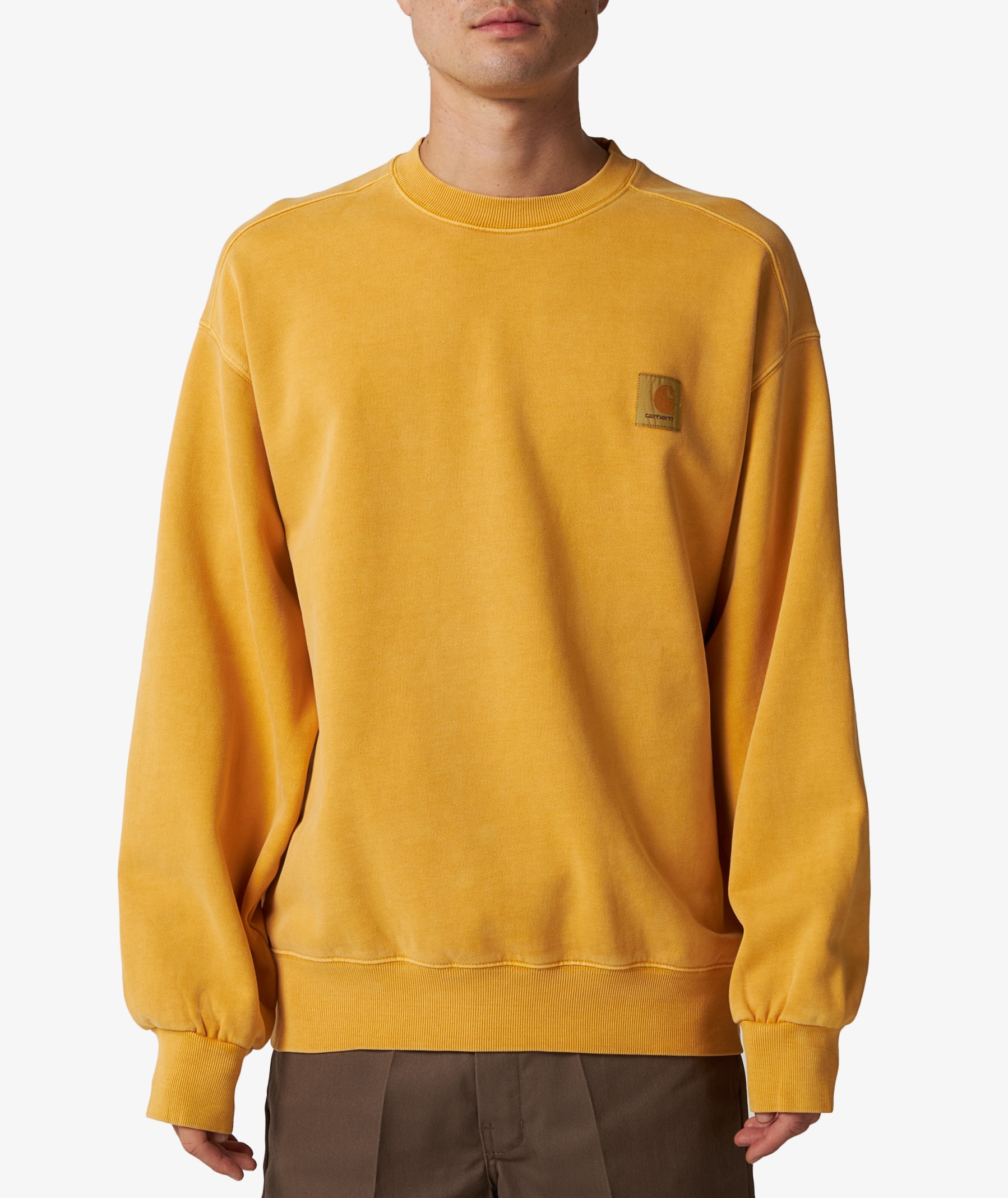 Carhartt WIP Vista Crewneck in Yellow | SVD USA