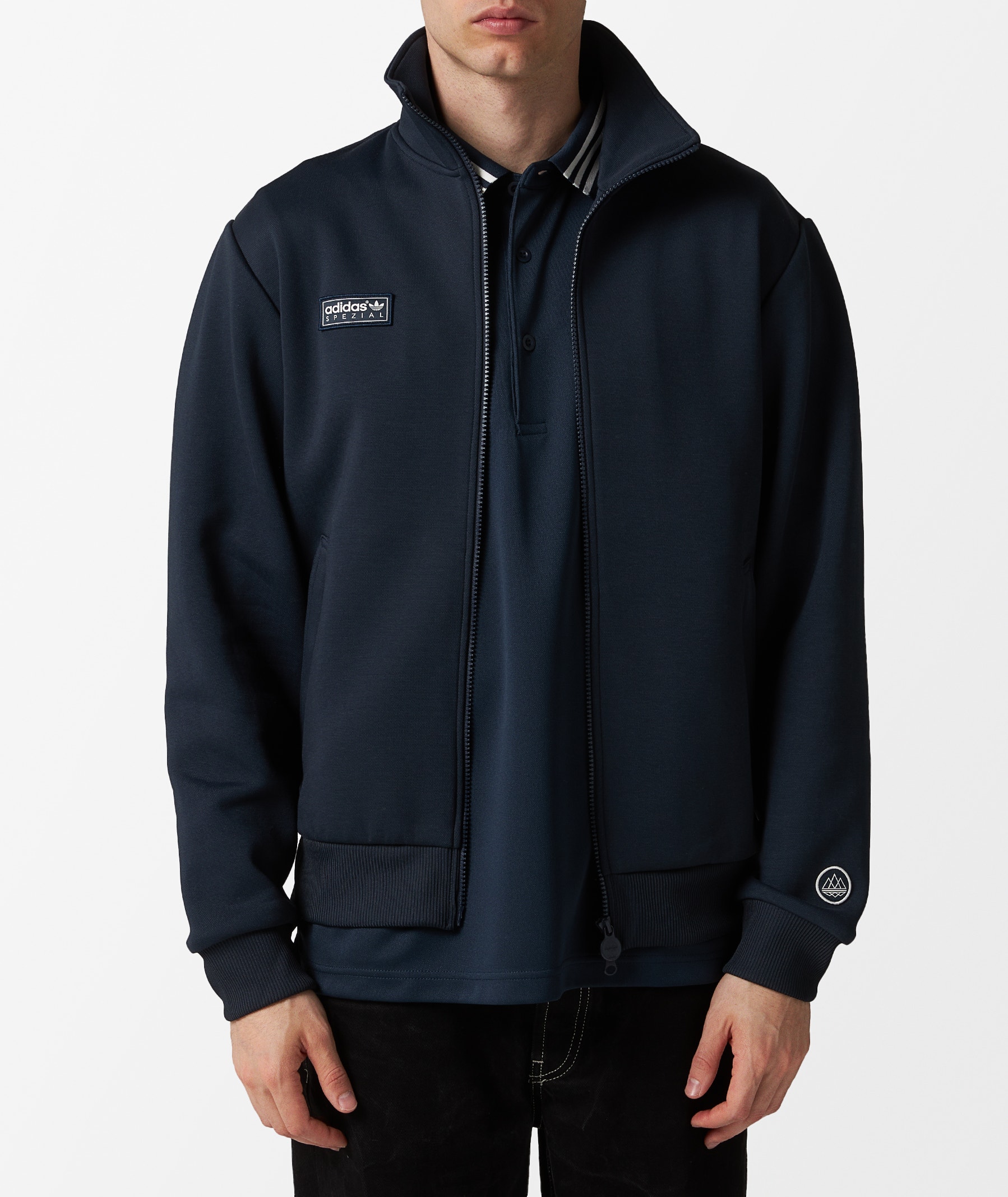 adidas SPZL Anglezarke Track Jacket in Blue | SVD USA