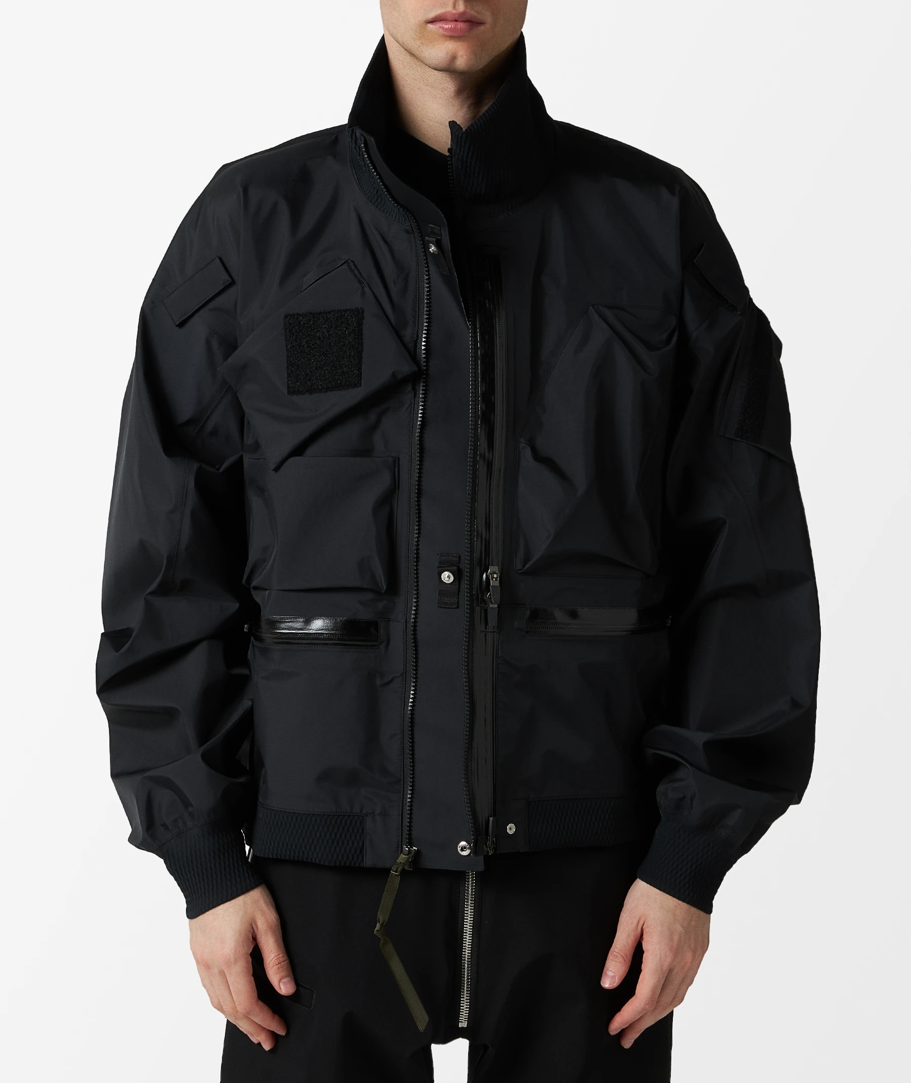 ACRONYM Woven Jacket in Black | SVD USA