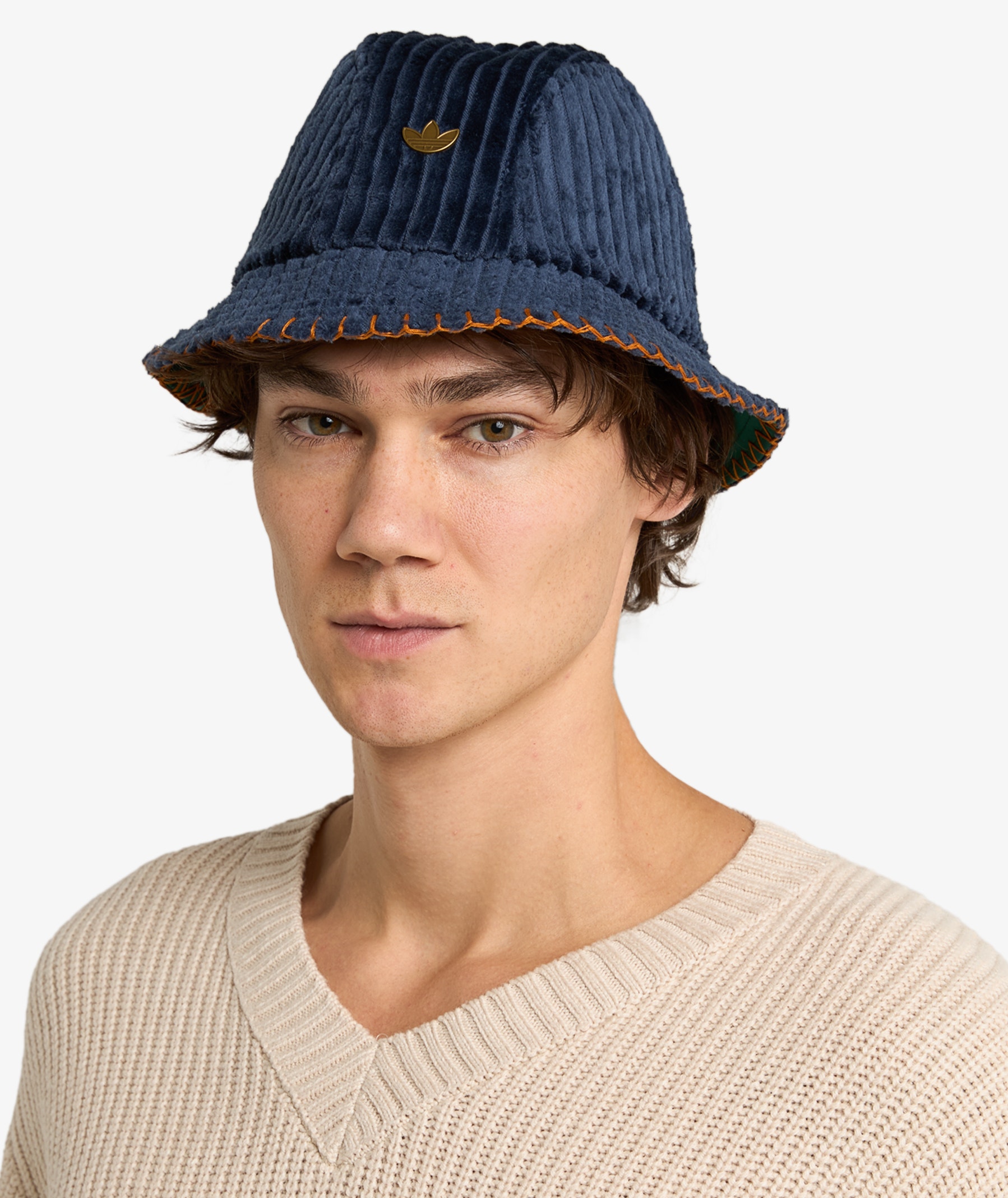 adidas Corduroy Bucket Hat x CLOT by Edison Chen | Night Indigo